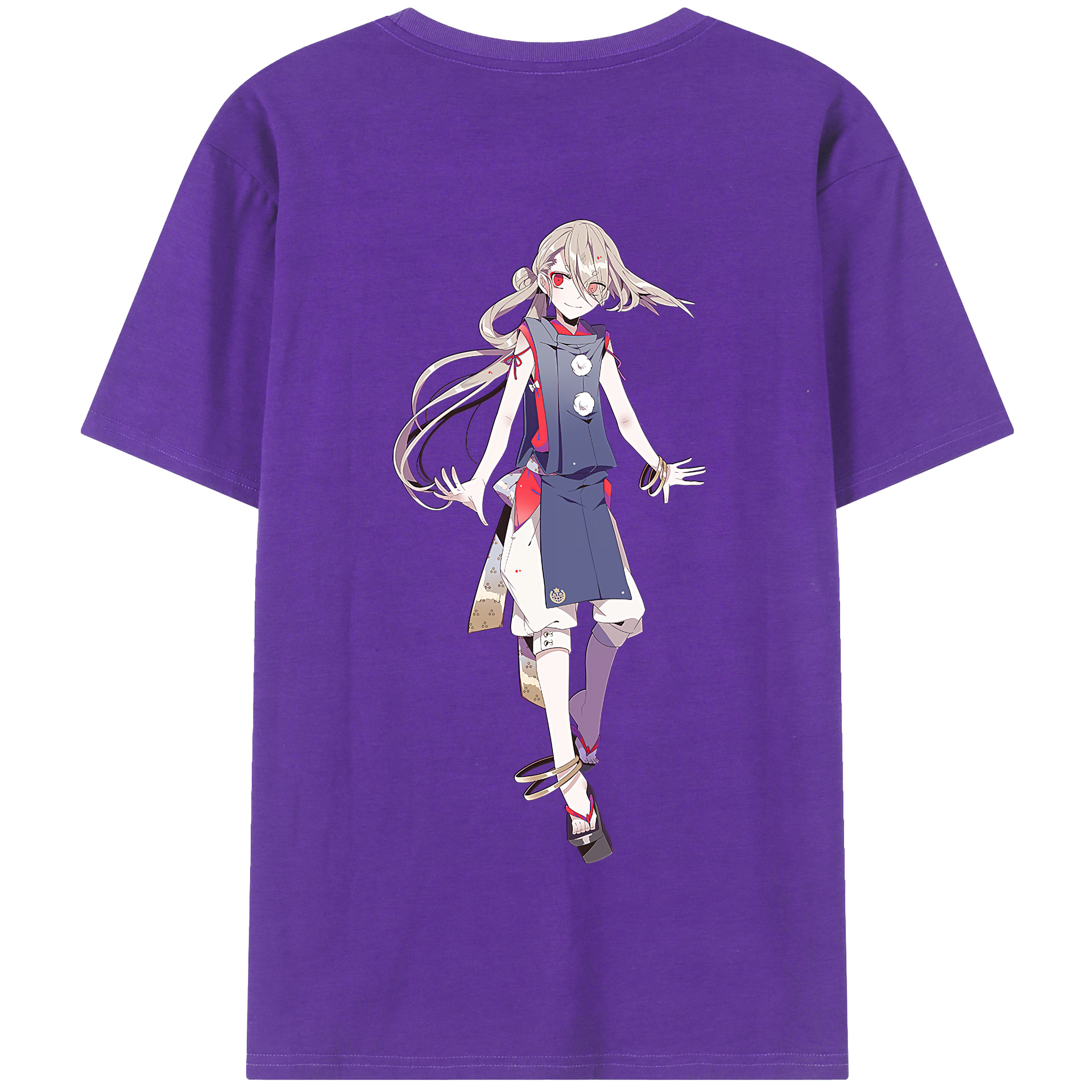 （画像用） 刀剣乱舞 Touken Ranbu 綿100％半袖Tシャツ（背面プリント）