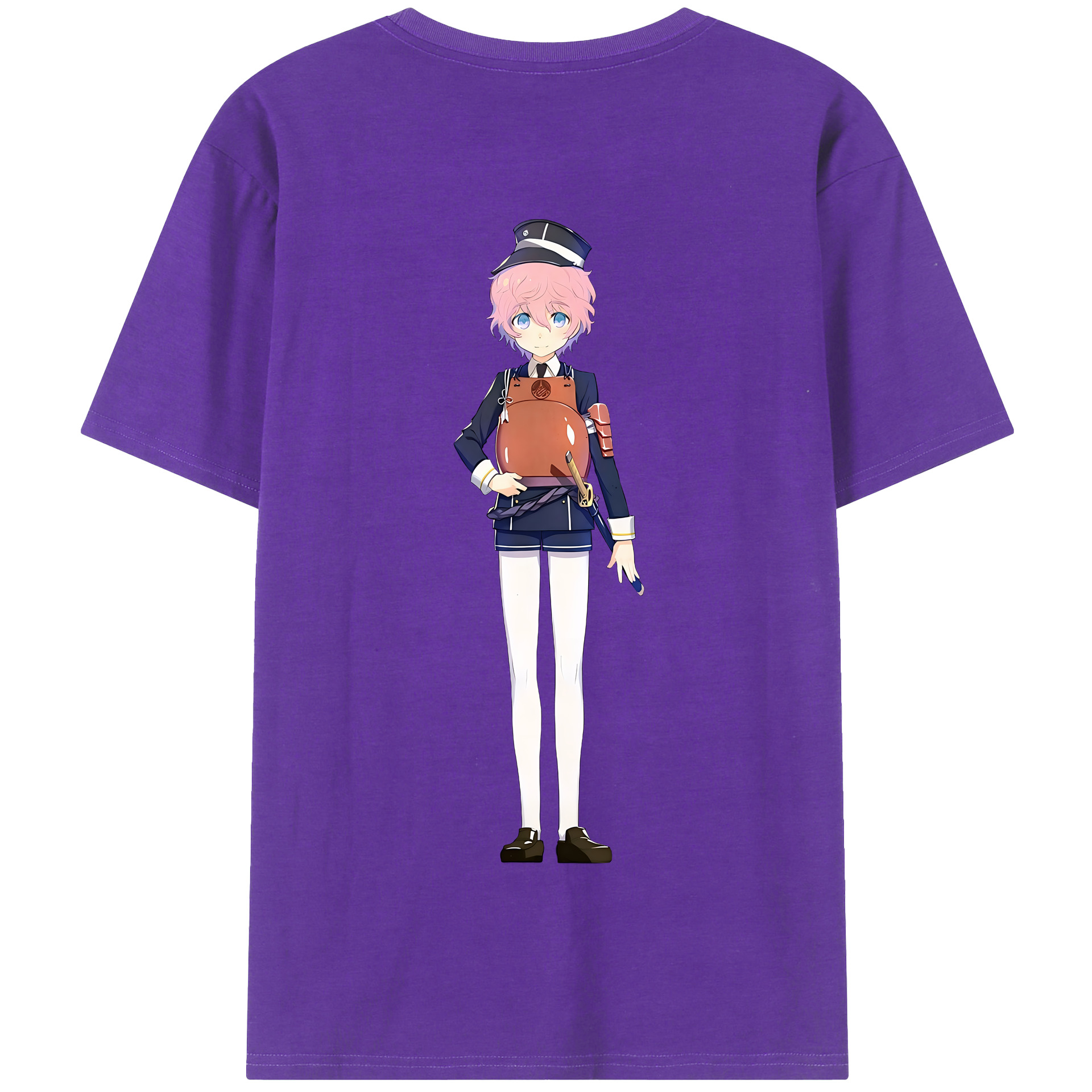 （画像用） 刀剣乱舞 Touken Ranbu 綿100％半袖Tシャツ（背面プリント）
