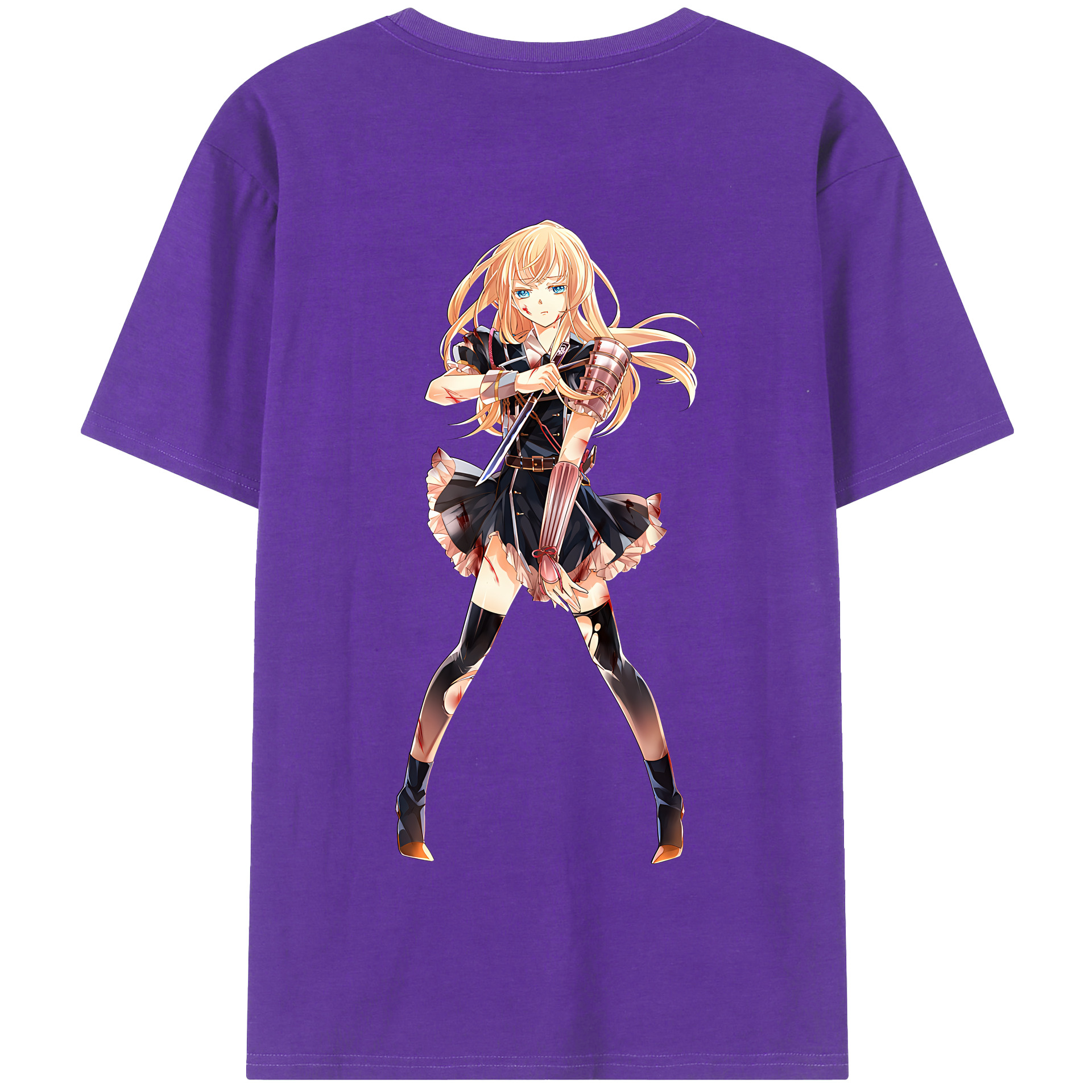 （画像用） 刀剣乱舞 Touken Ranbu 綿100％半袖Tシャツ（背面プリント）