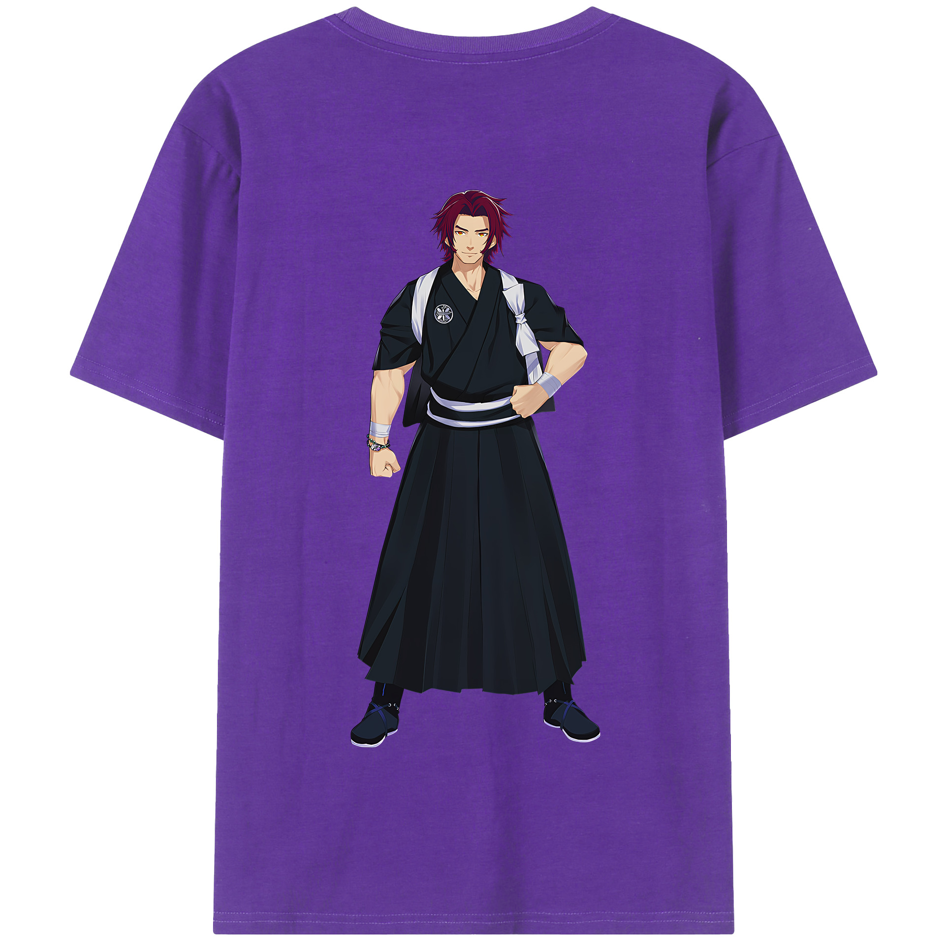 （画像用） 刀剣乱舞 Touken Ranbu 綿100％半袖Tシャツ（背面プリント）