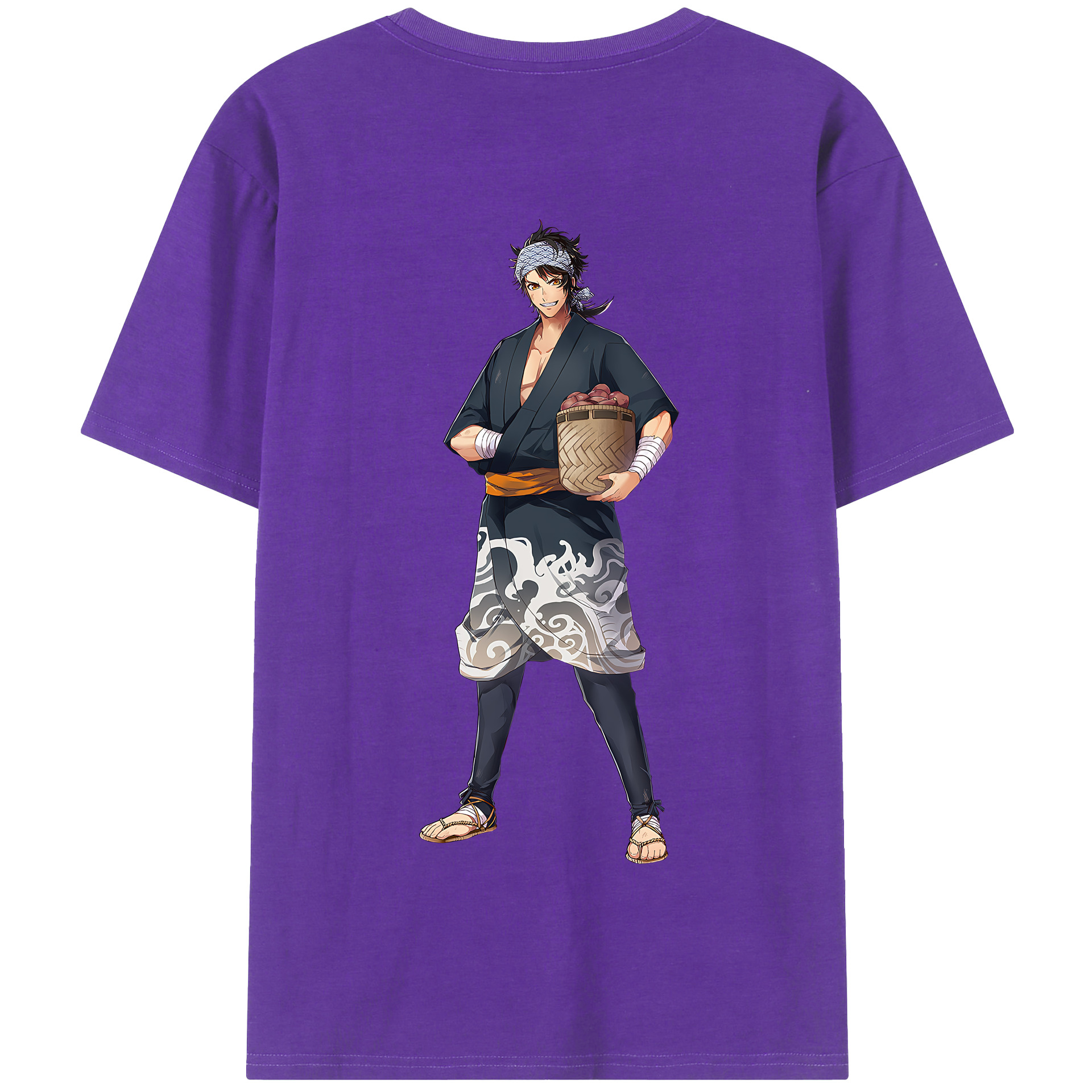 （画像用） 刀剣乱舞 Touken Ranbu 綿100％半袖Tシャツ（背面プリント）