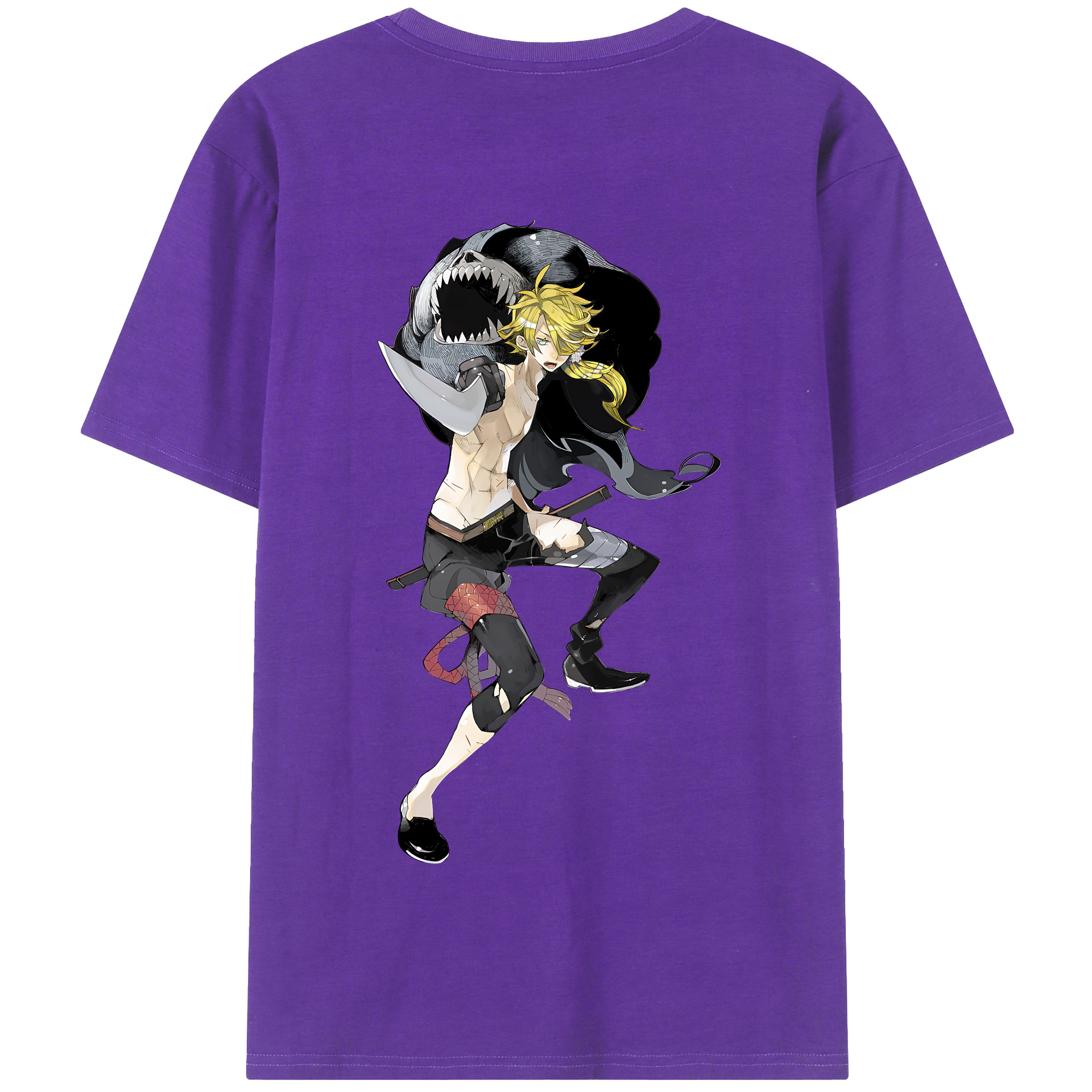 （画像用） 刀剣乱舞 Touken Ranbu 綿100％半袖Tシャツ（背面プリント）