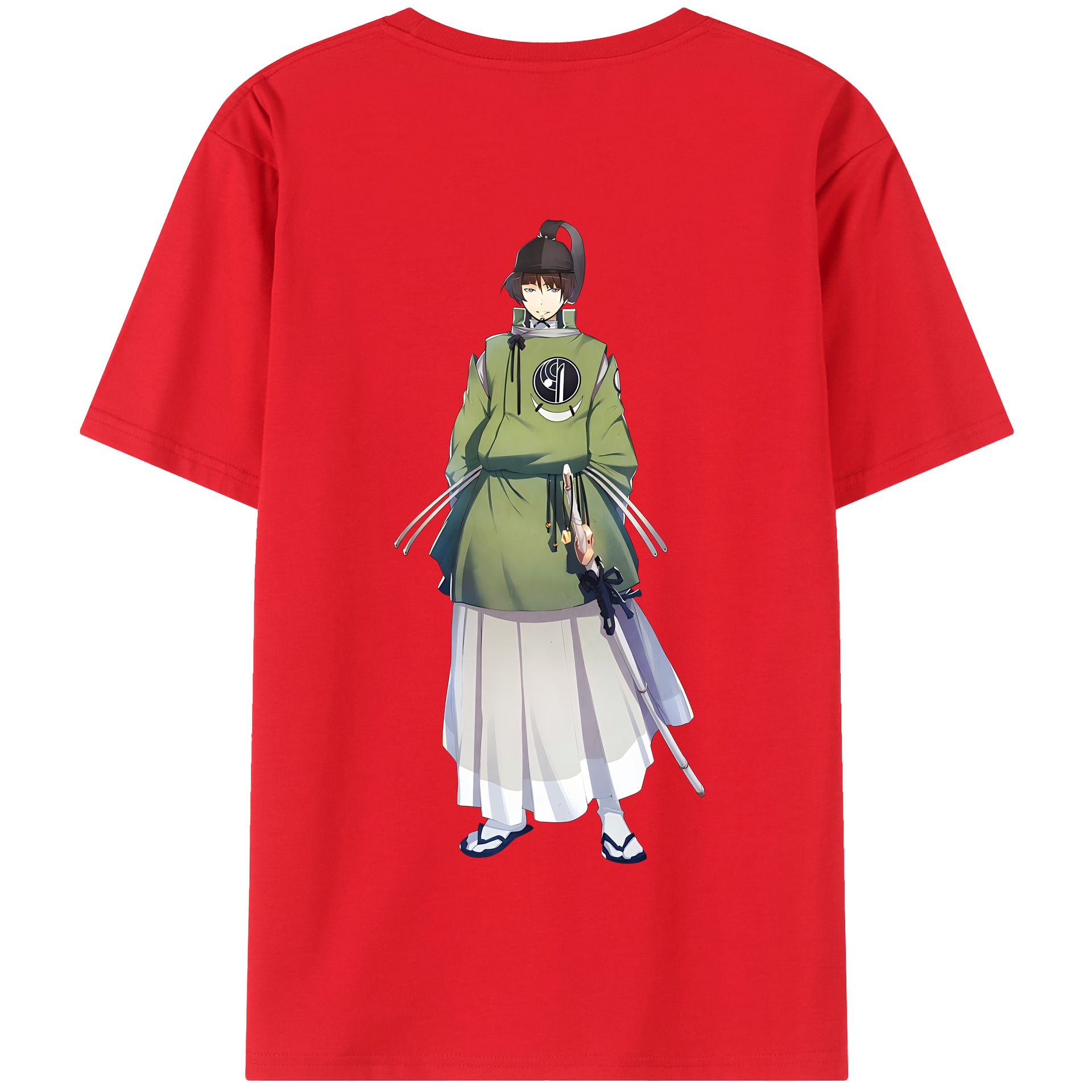 （画像用） 刀剣乱舞 Touken Ranbu 綿100％半袖Tシャツ（背面プリント）