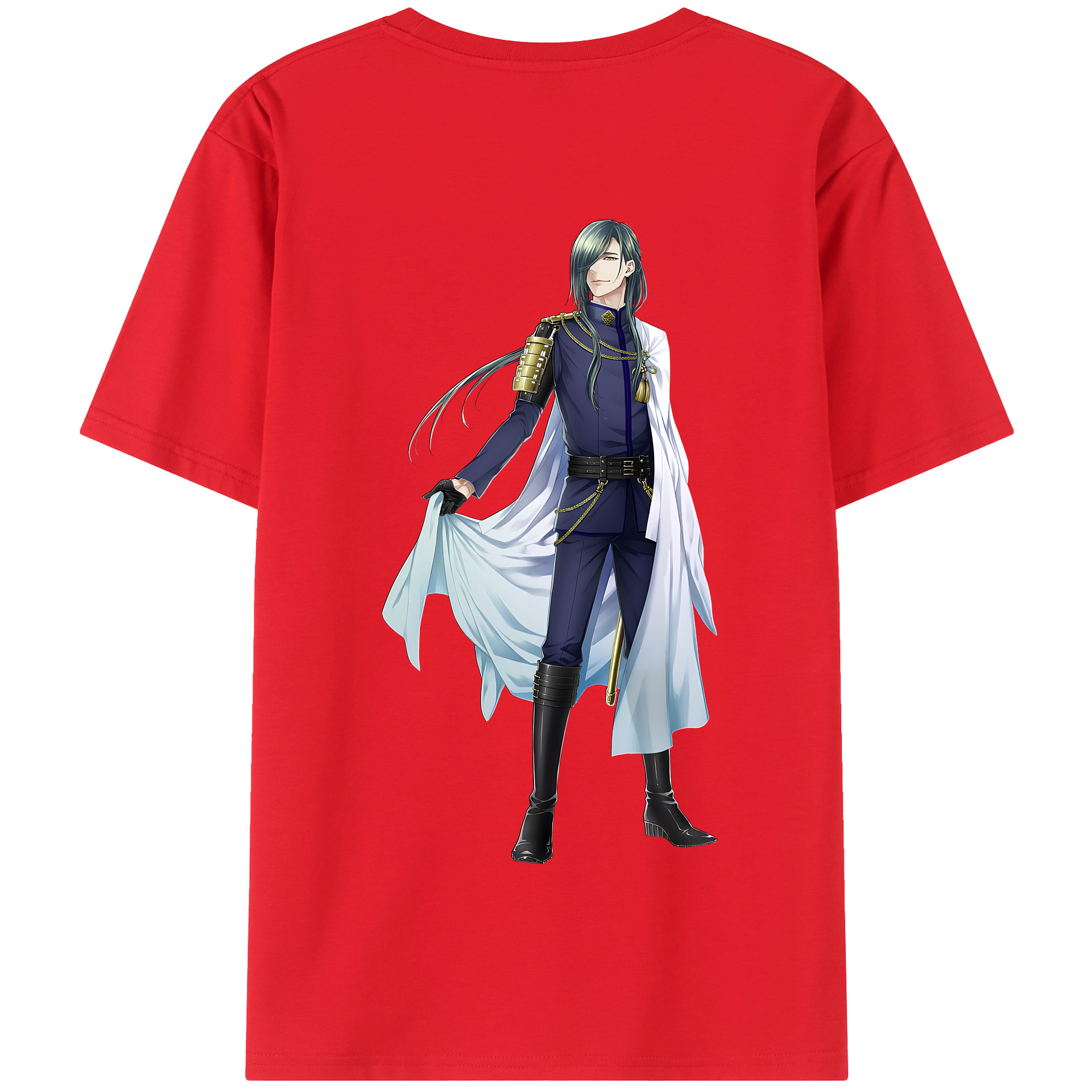 （画像用） 刀剣乱舞 Touken Ranbu 綿100％半袖Tシャツ（背面プリント）
