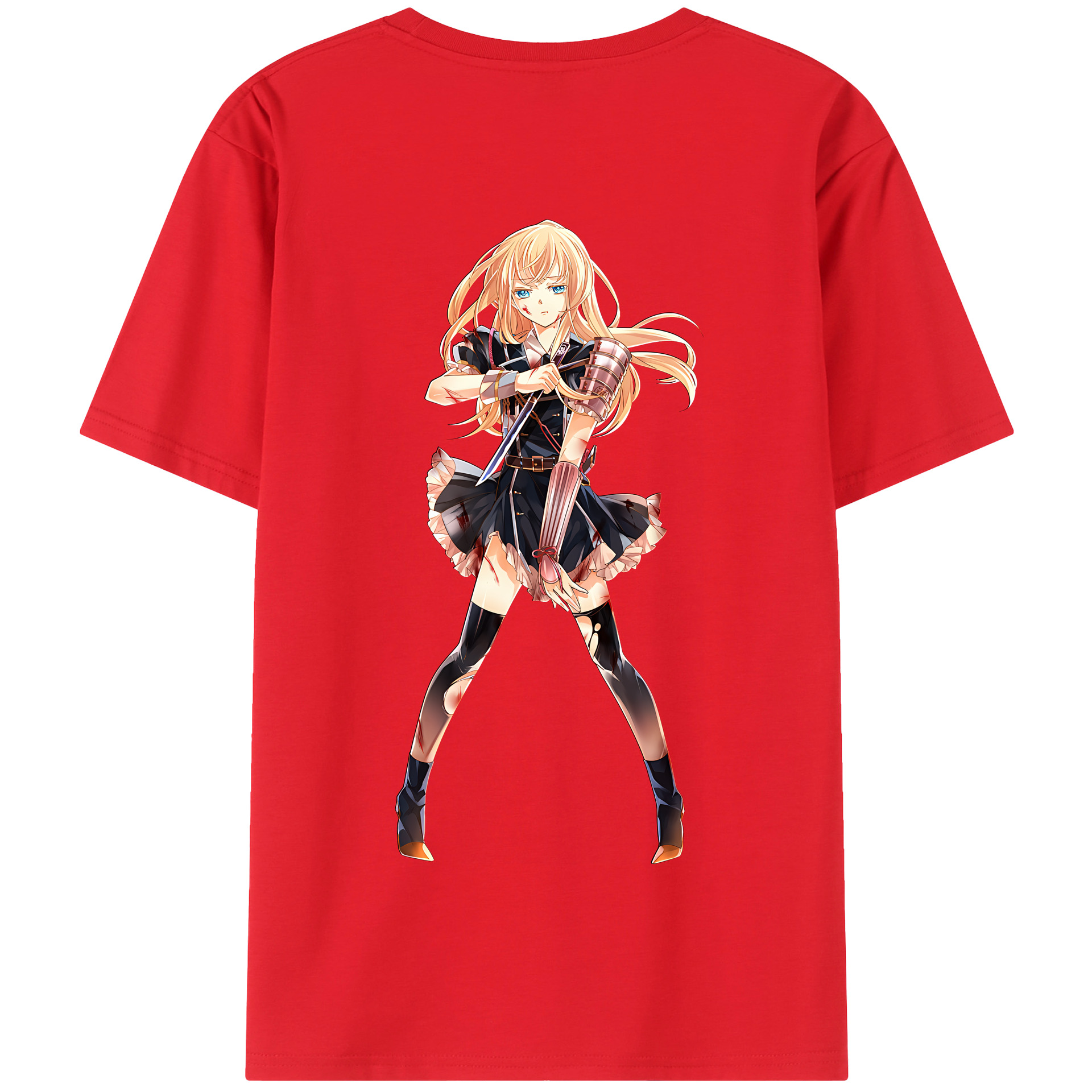 （画像用） 刀剣乱舞 Touken Ranbu 綿100％半袖Tシャツ（背面プリント）