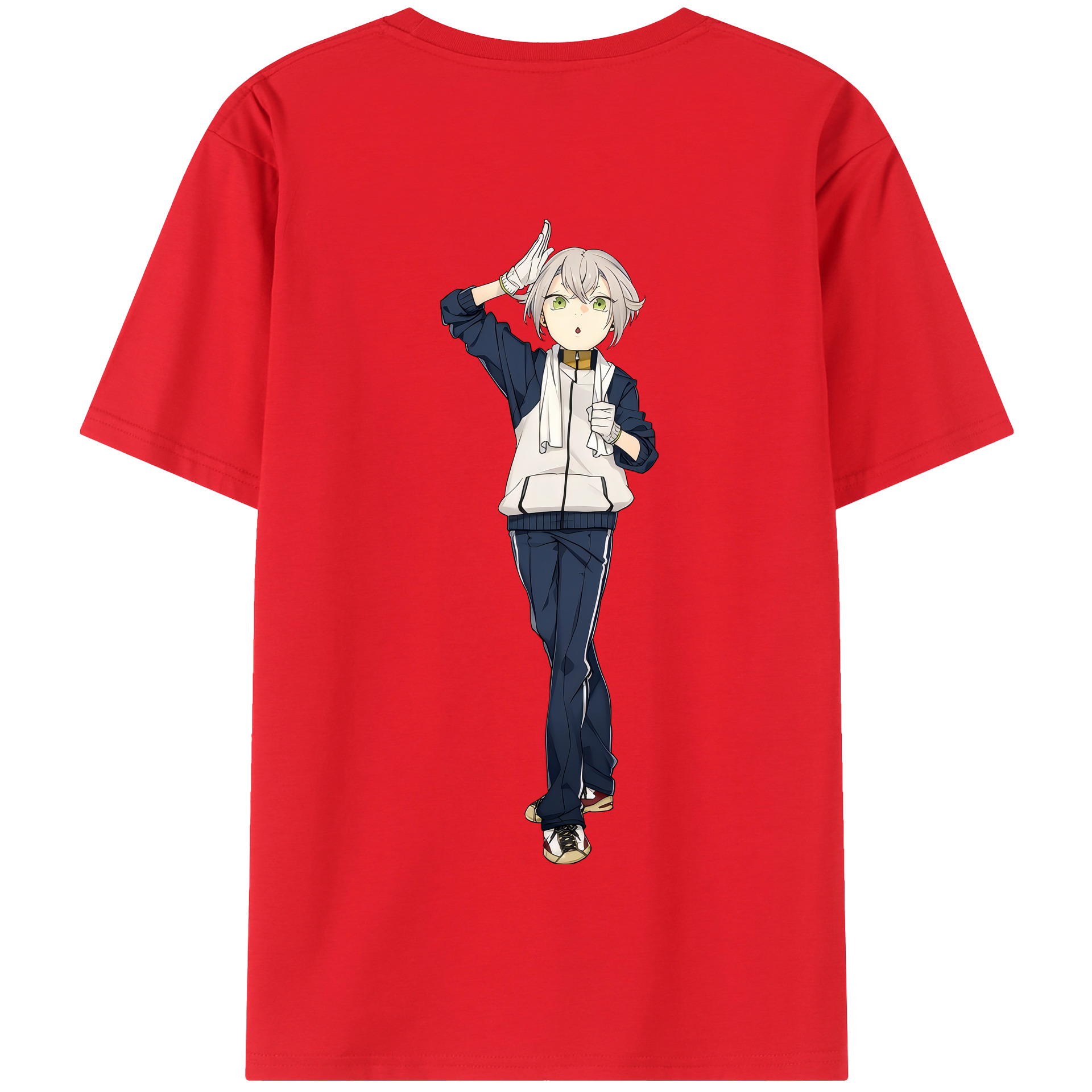 （画像用） 刀剣乱舞 Touken Ranbu 綿100％半袖Tシャツ（背面プリント）
