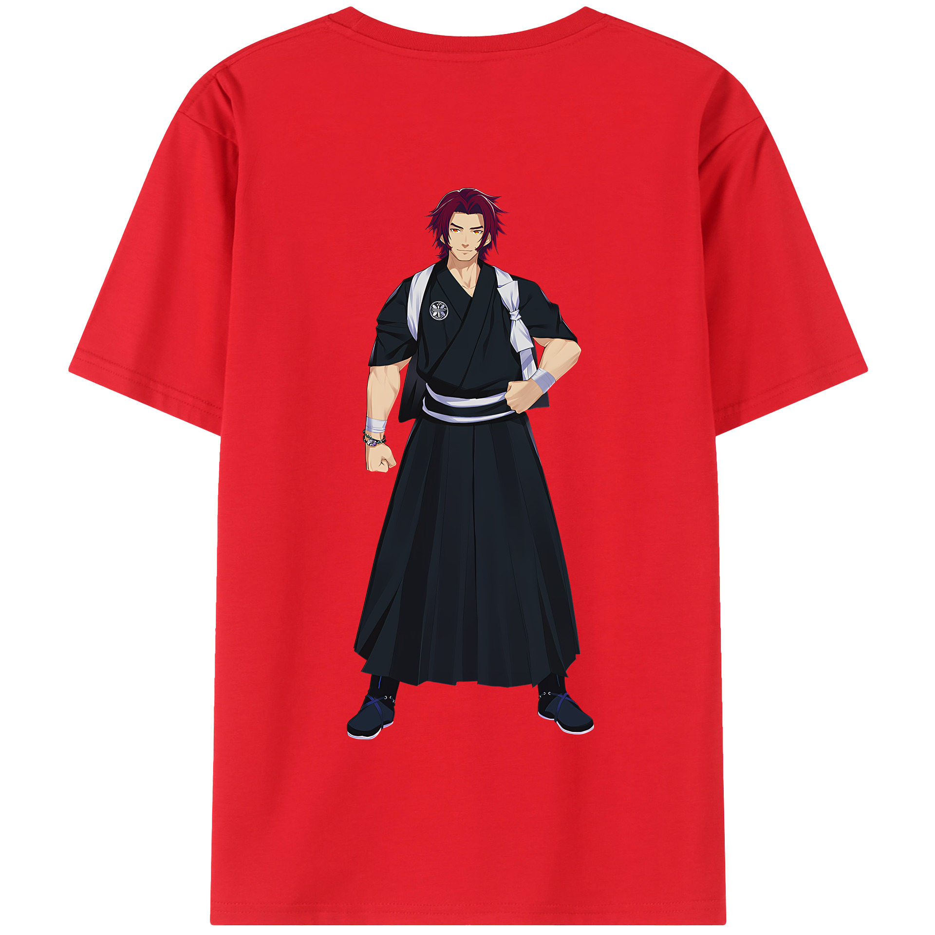 （画像用） 刀剣乱舞 Touken Ranbu 綿100％半袖Tシャツ（背面プリント）