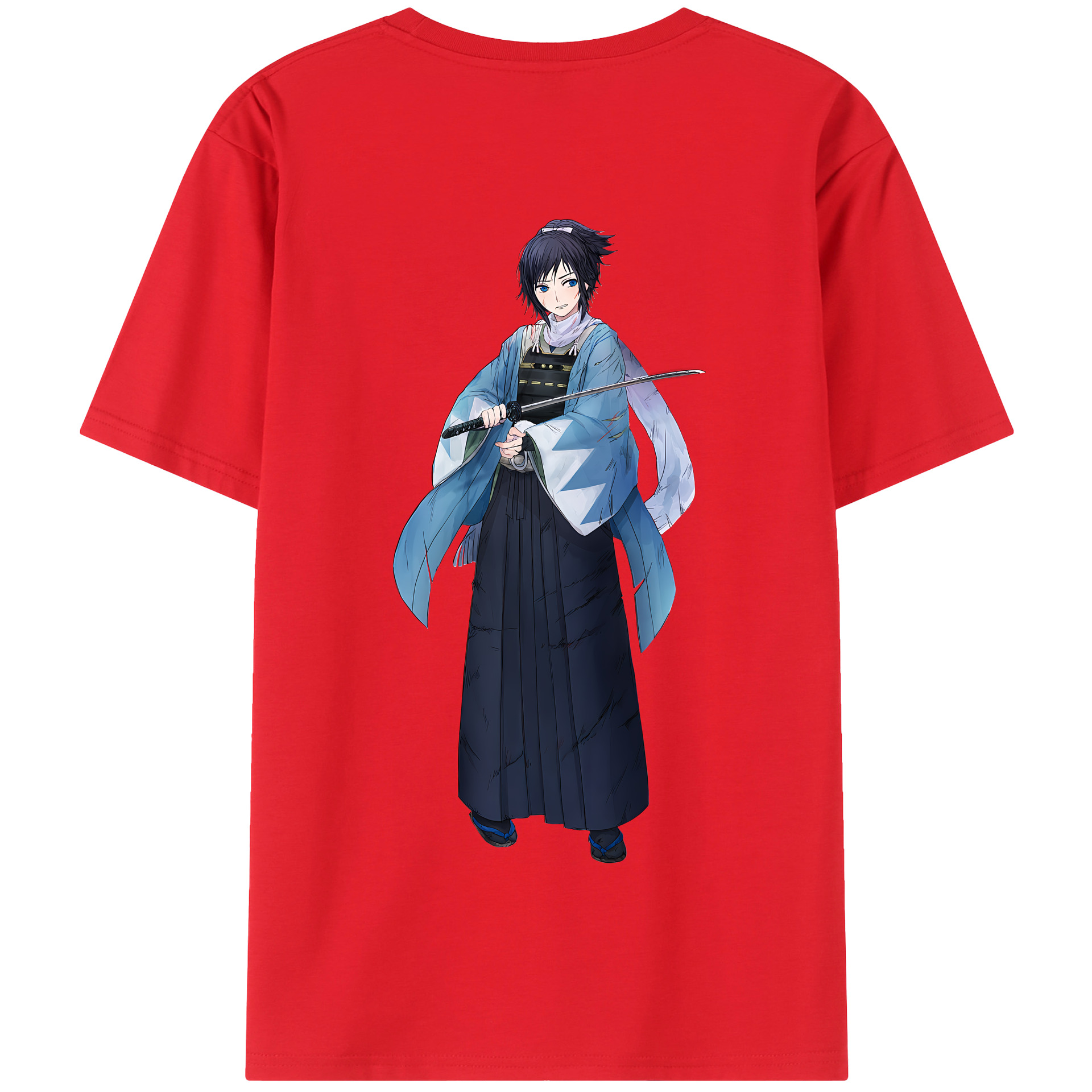 （画像用） 刀剣乱舞 Touken Ranbu 綿100％半袖Tシャツ（背面プリント）