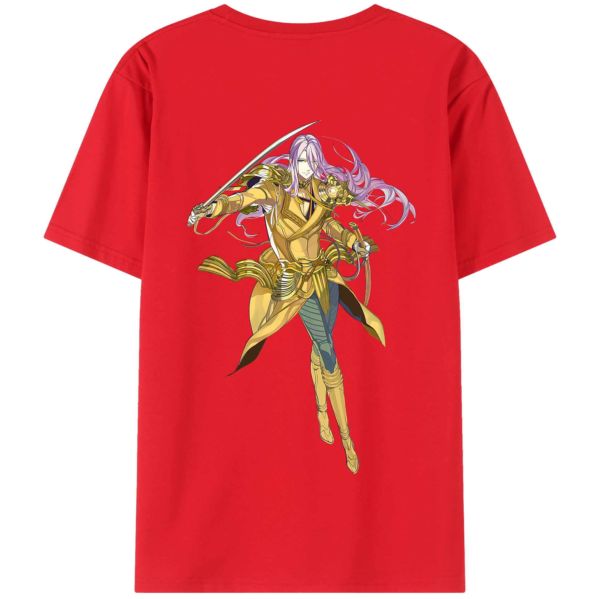 （画像用） 刀剣乱舞 Touken Ranbu 綿100％半袖Tシャツ（背面プリント）