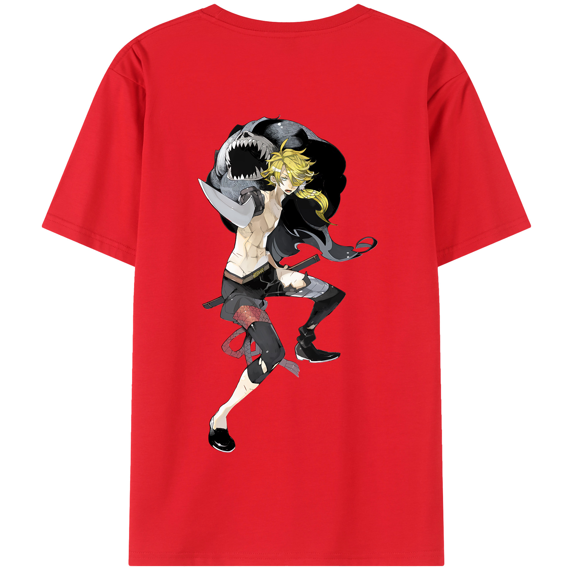 （画像用） 刀剣乱舞 Touken Ranbu 綿100％半袖Tシャツ（背面プリント）