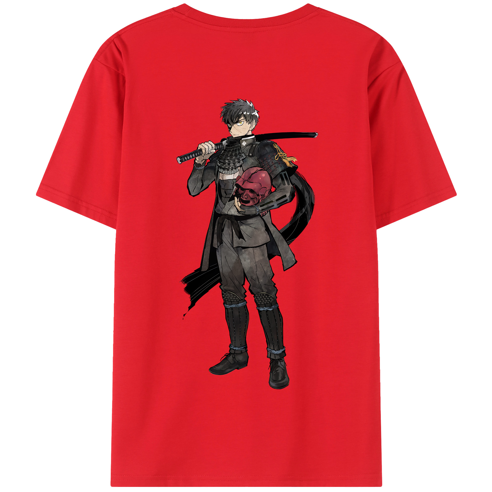 （画像用） 刀剣乱舞 Touken Ranbu 綿100％半袖Tシャツ（背面プリント）