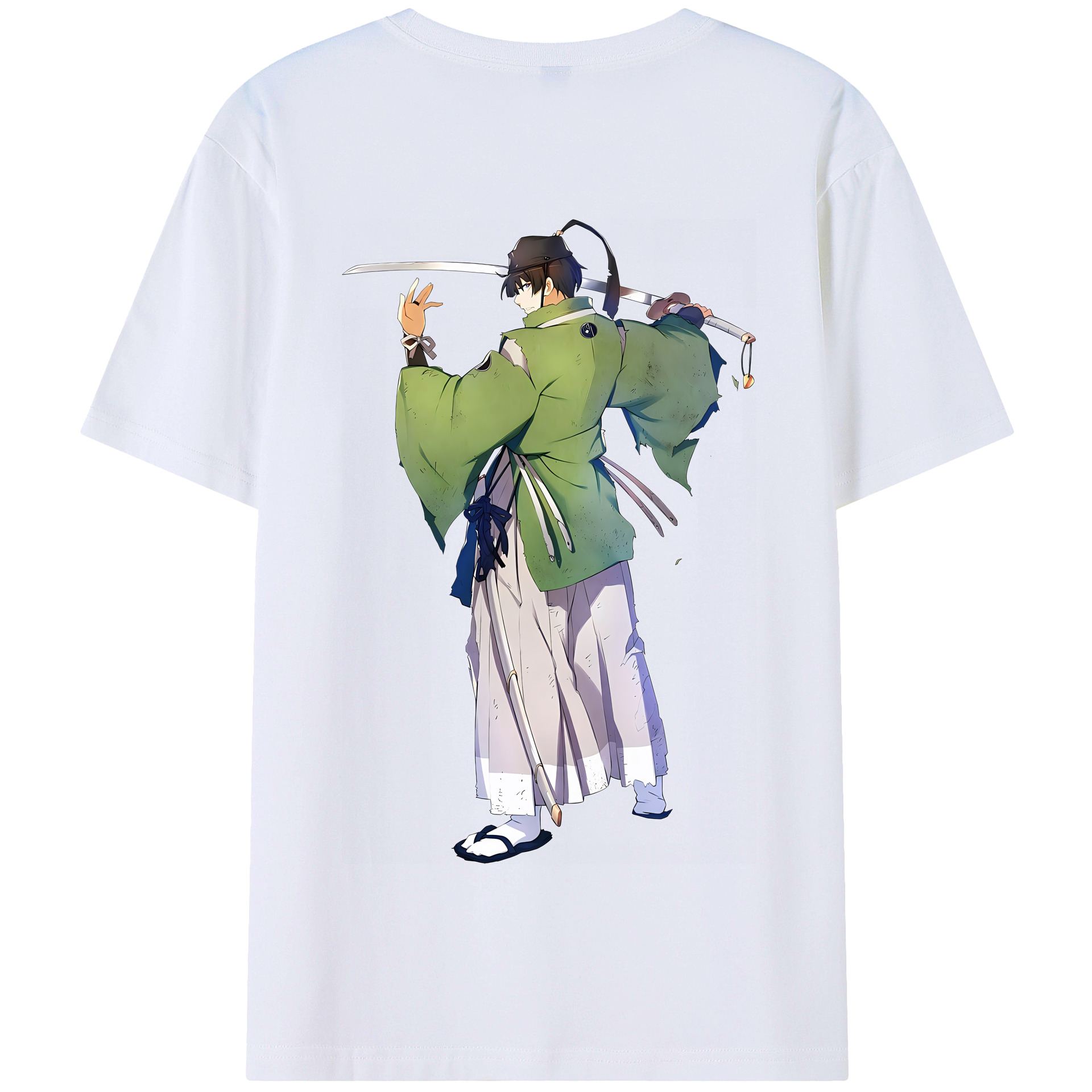 （画像用） 刀剣乱舞 Touken Ranbu 綿100％半袖Tシャツ（背面プリント）