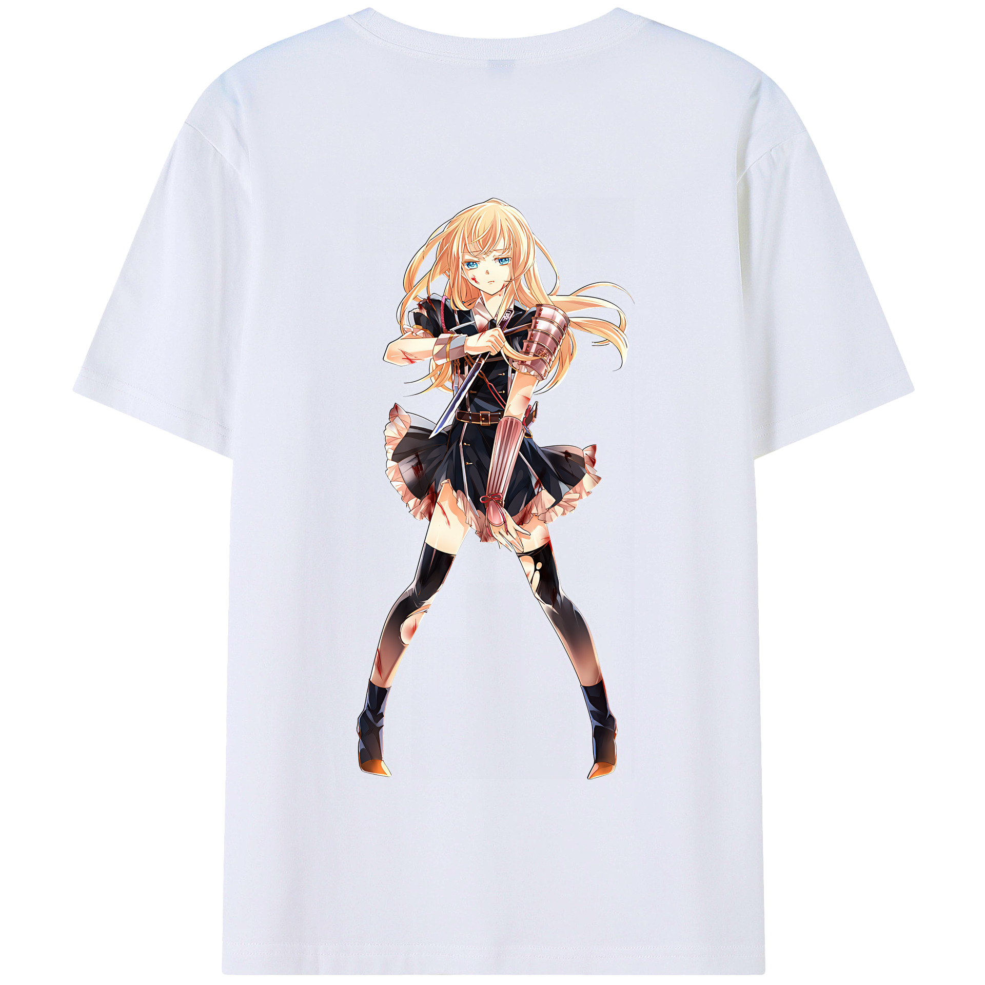 （画像用） 刀剣乱舞 Touken Ranbu 綿100％半袖Tシャツ（背面プリント）