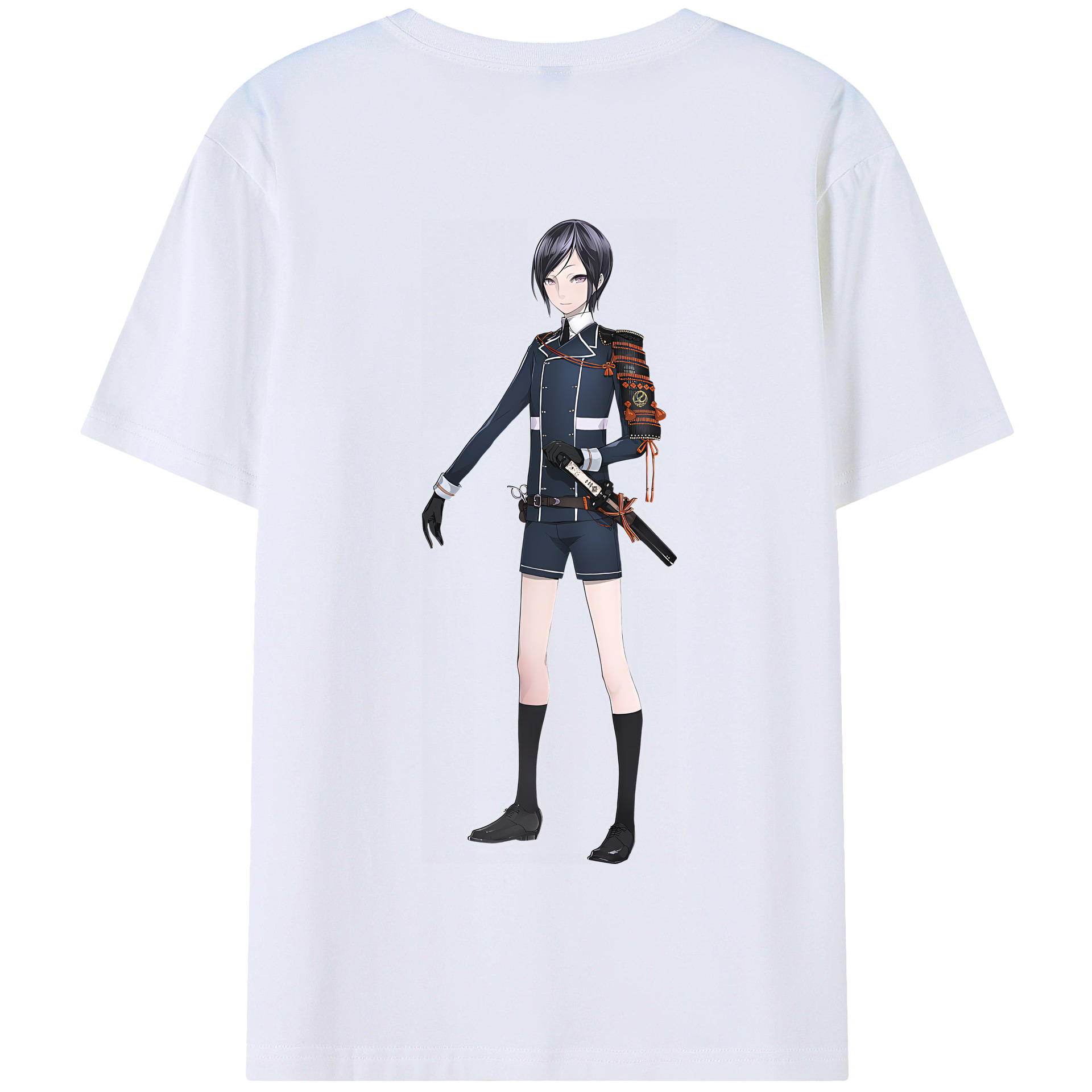（画像用） 刀剣乱舞 Touken Ranbu 綿100％半袖Tシャツ（背面プリント）