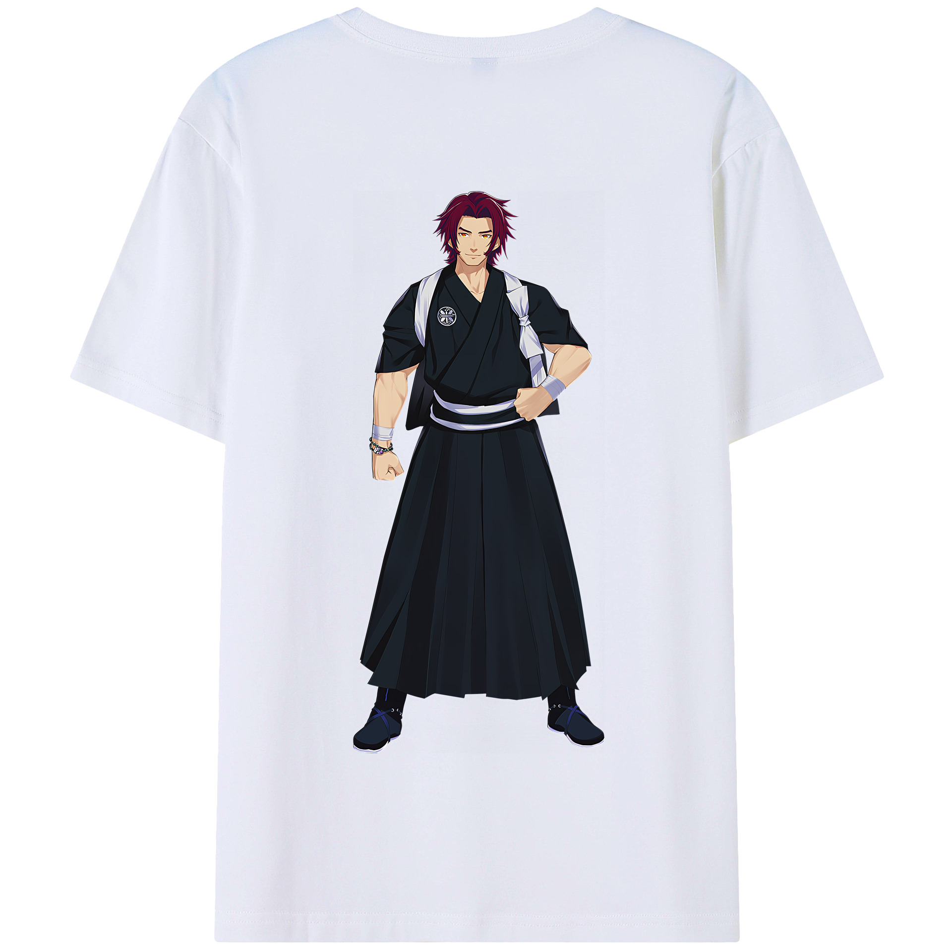 （画像用） 刀剣乱舞 Touken Ranbu 綿100％半袖Tシャツ（背面プリント）