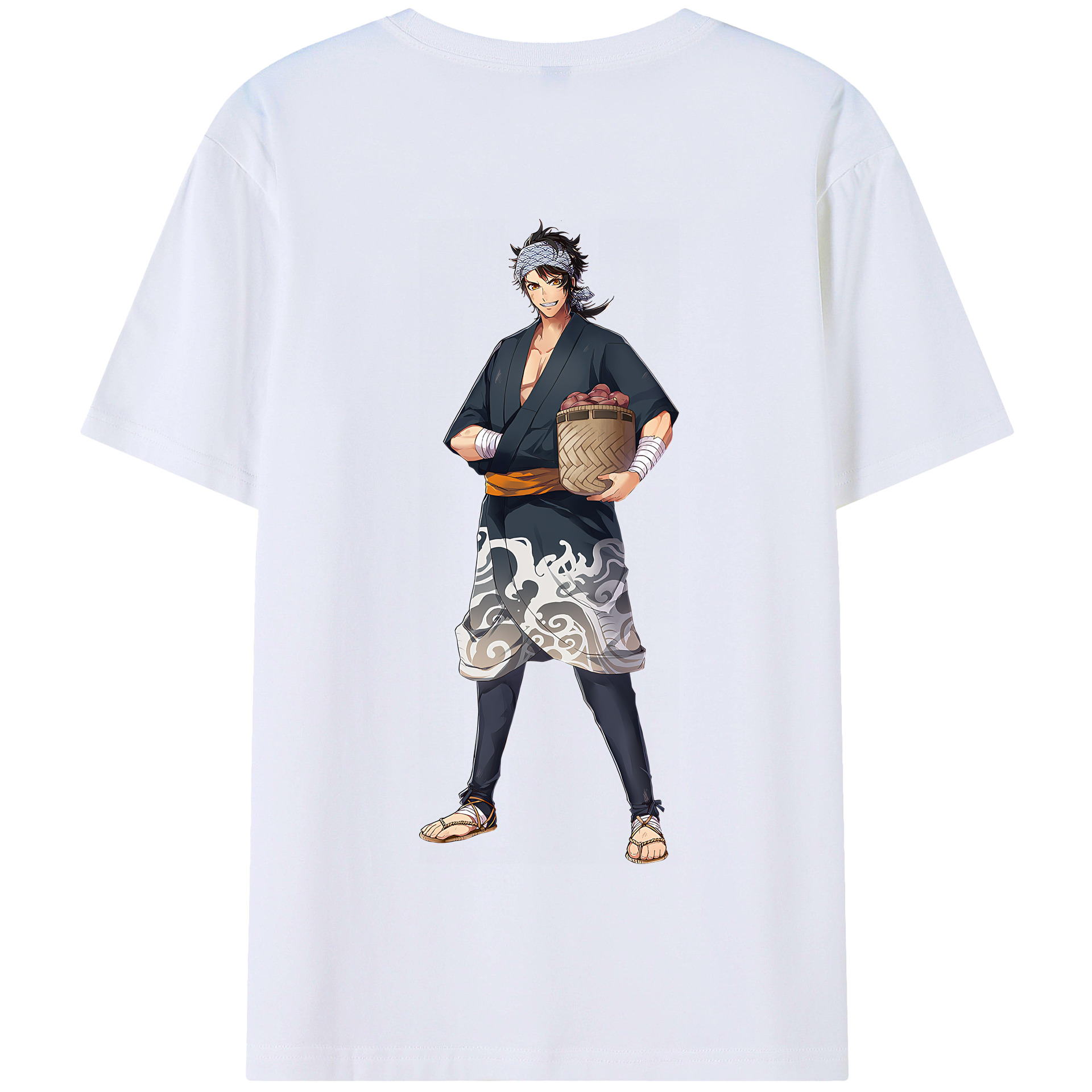 （画像用） 刀剣乱舞 Touken Ranbu 綿100％半袖Tシャツ（背面プリント）