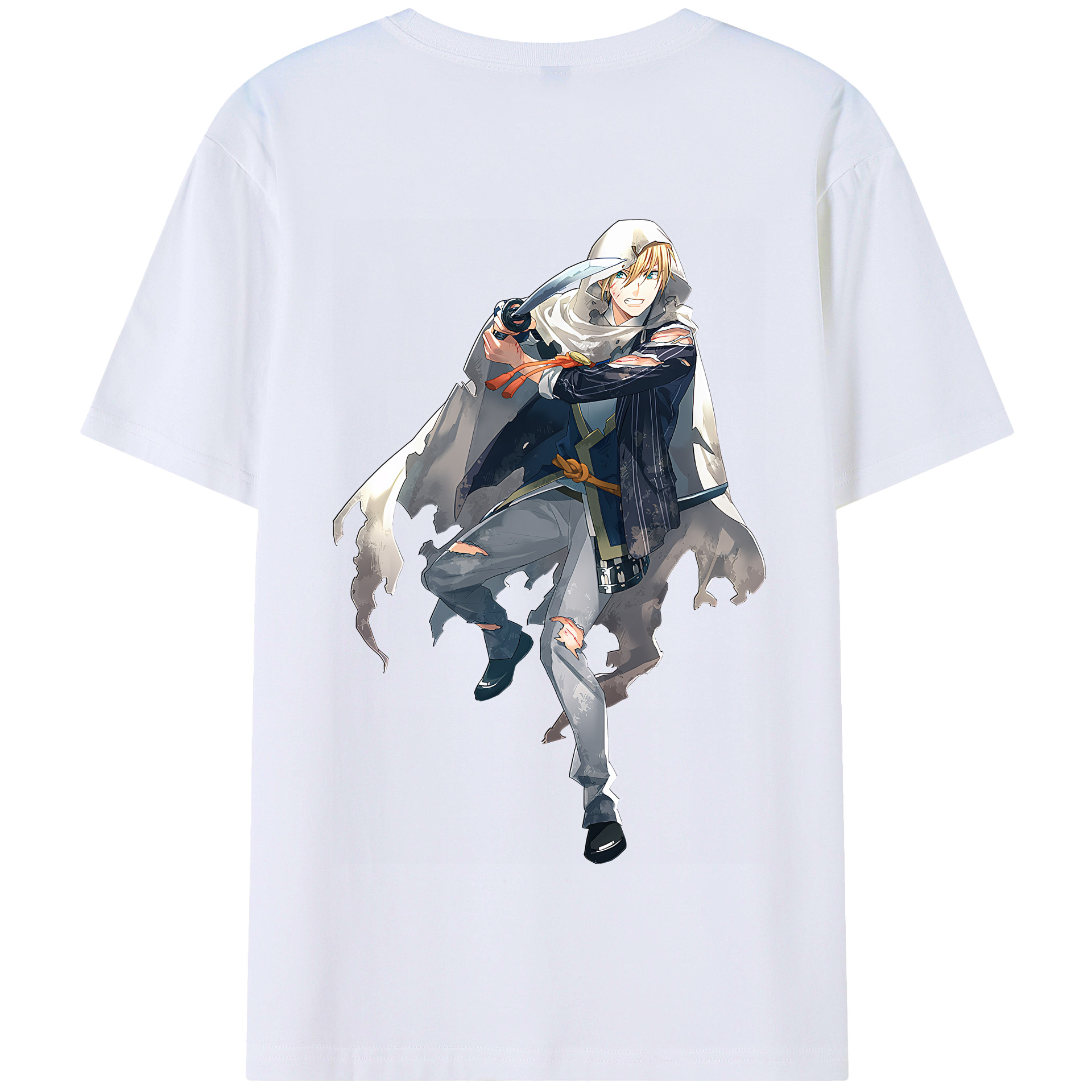 （画像用） 刀剣乱舞 Touken Ranbu 綿100％半袖Tシャツ（背面プリント）