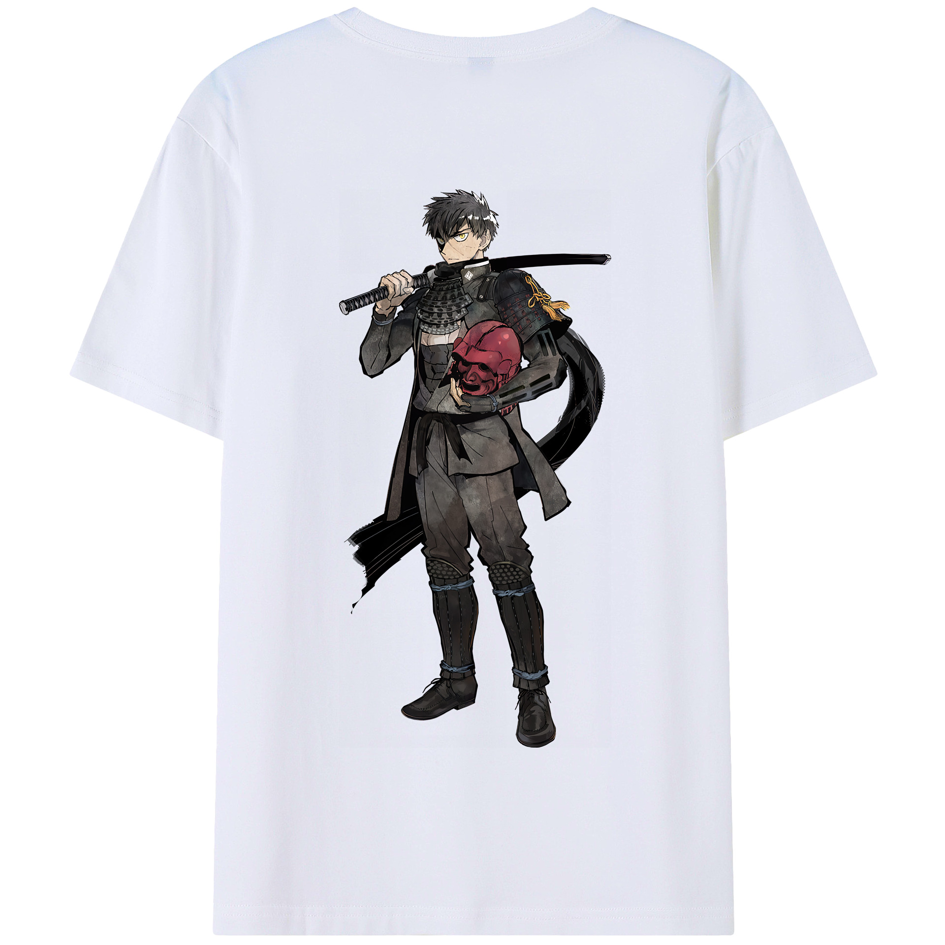 （画像用） 刀剣乱舞 Touken Ranbu 綿100％半袖Tシャツ（背面プリント）