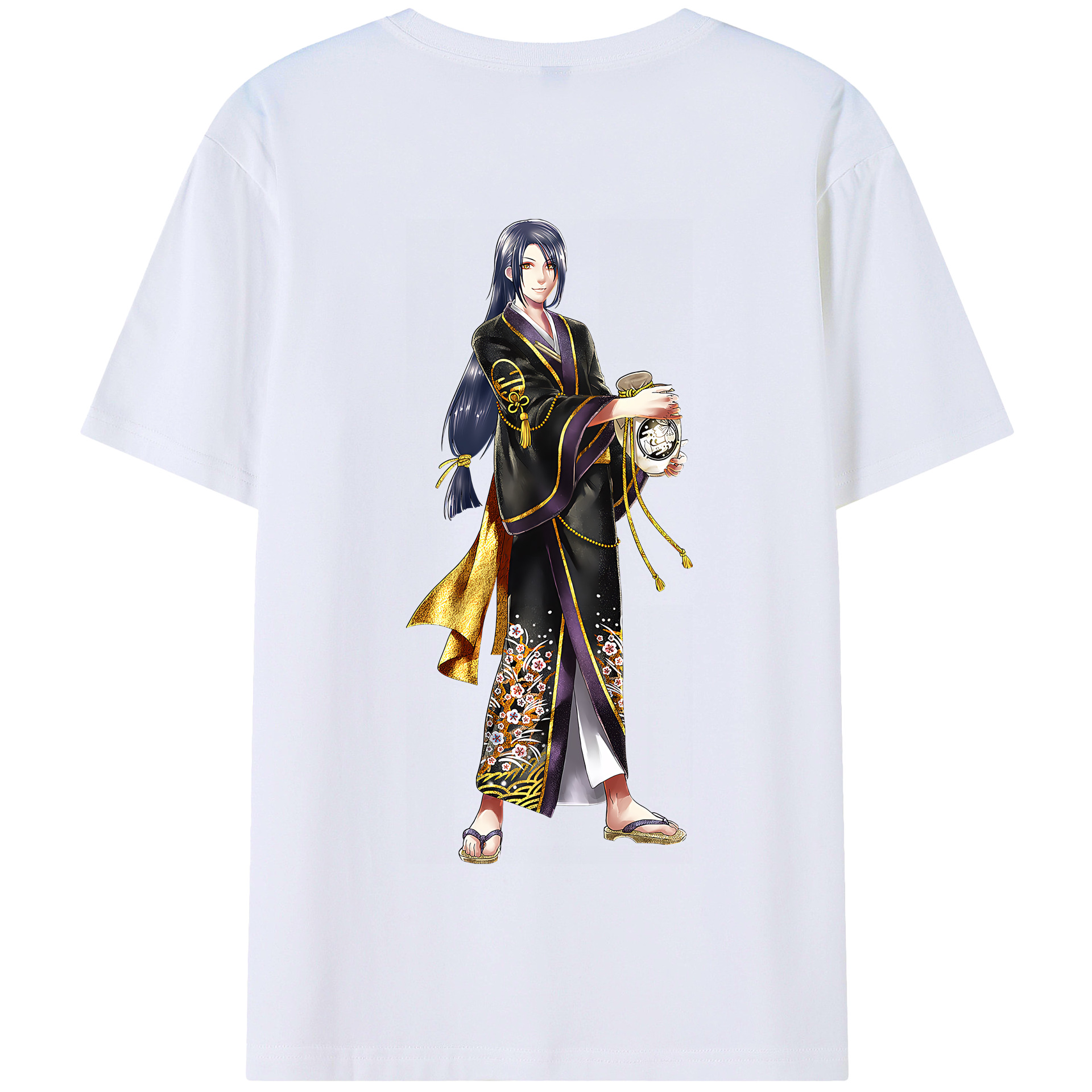 （画像用） 刀剣乱舞 Touken Ranbu 綿100％半袖Tシャツ（背面プリント）