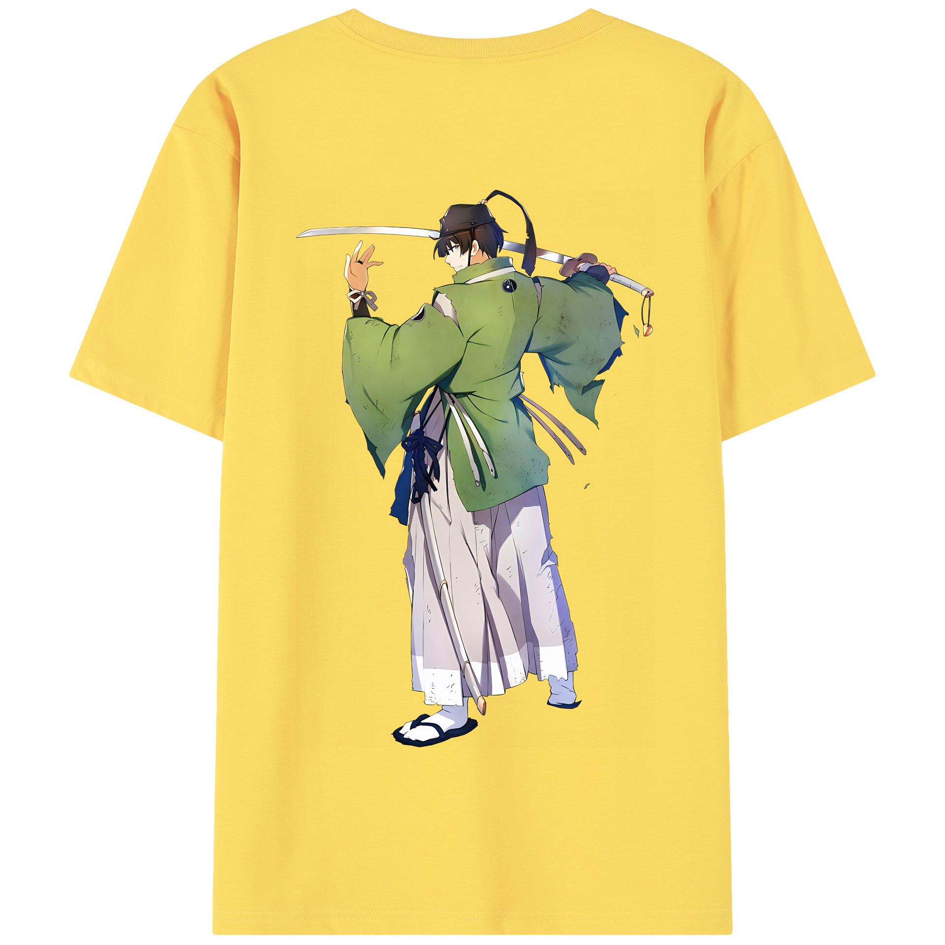 （画像用） 刀剣乱舞 Touken Ranbu 綿100％半袖Tシャツ（背面プリント）