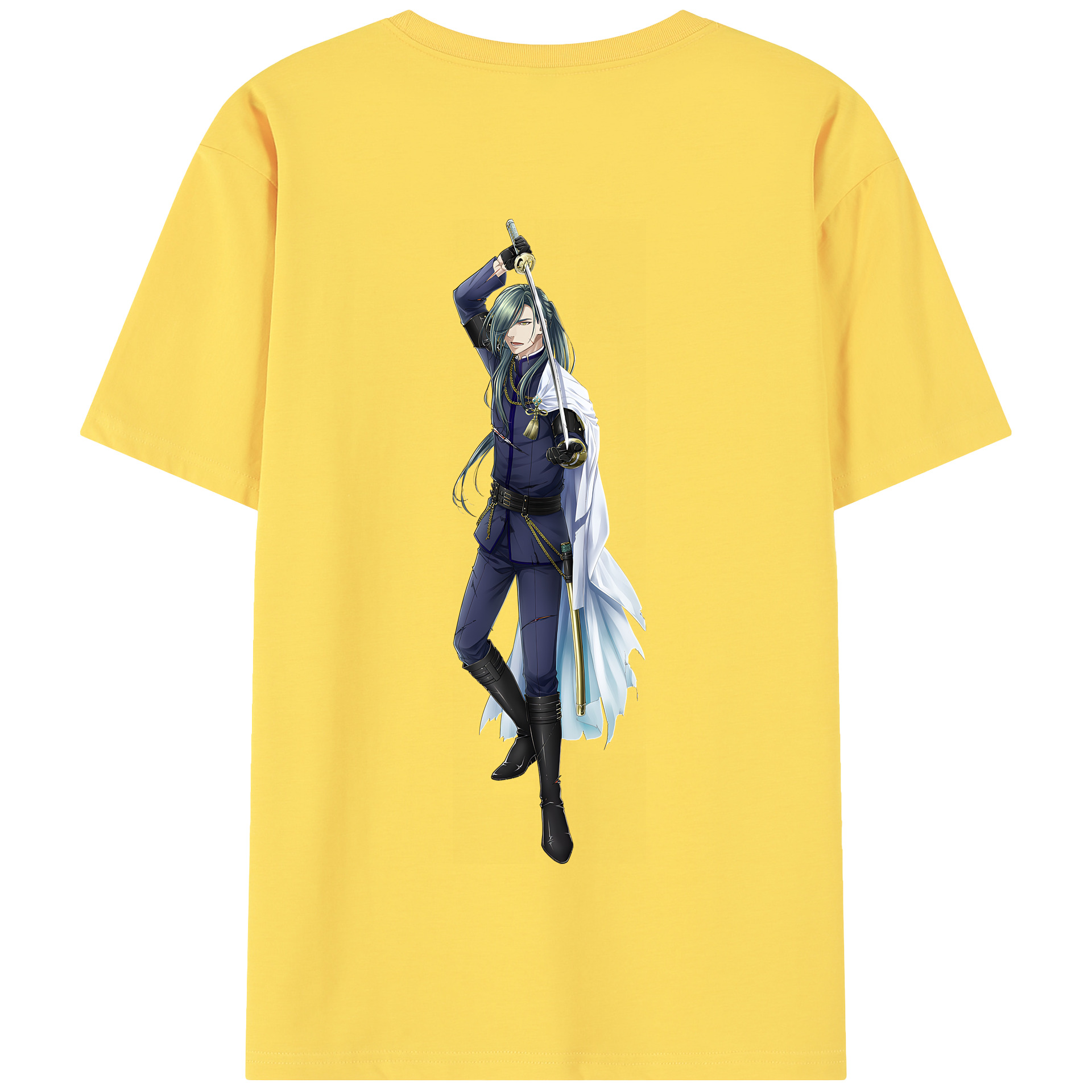 （画像用） 刀剣乱舞 Touken Ranbu 綿100％半袖Tシャツ（背面プリント）