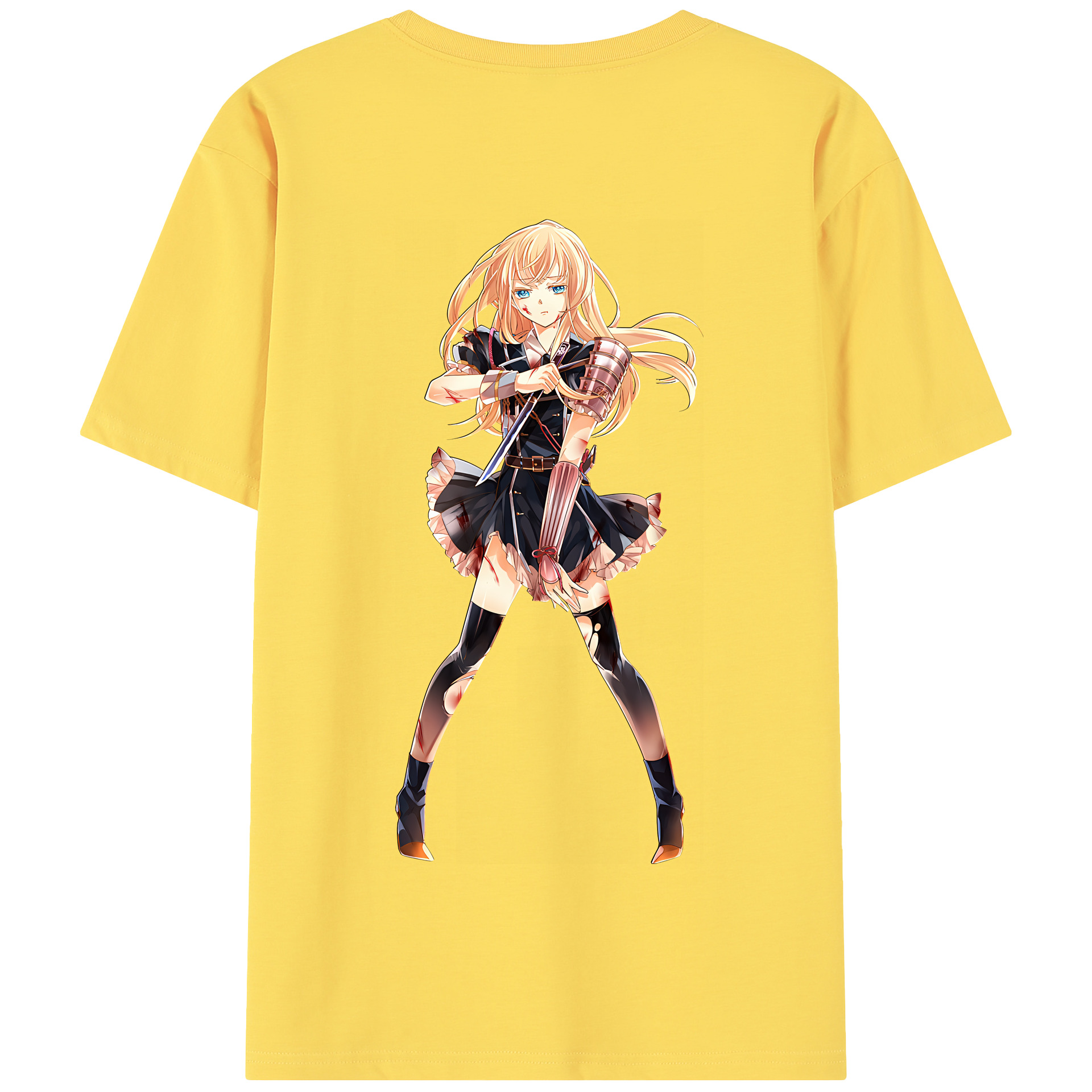 （画像用） 刀剣乱舞 Touken Ranbu 綿100％半袖Tシャツ（背面プリント）