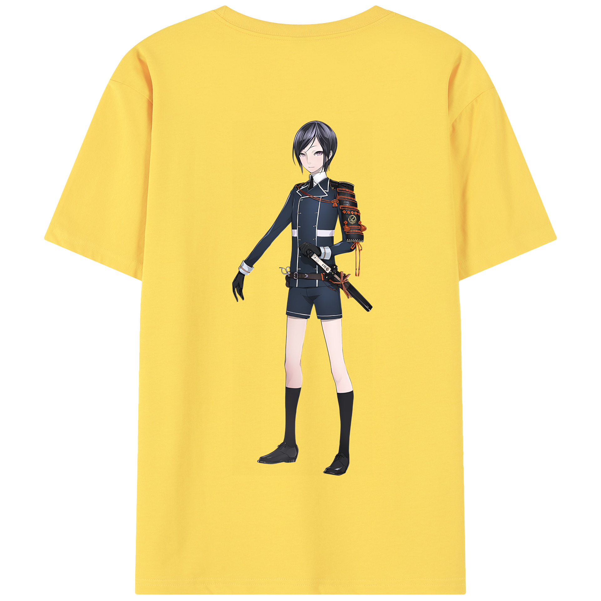 （画像用） 刀剣乱舞 Touken Ranbu 綿100％半袖Tシャツ（背面プリント）
