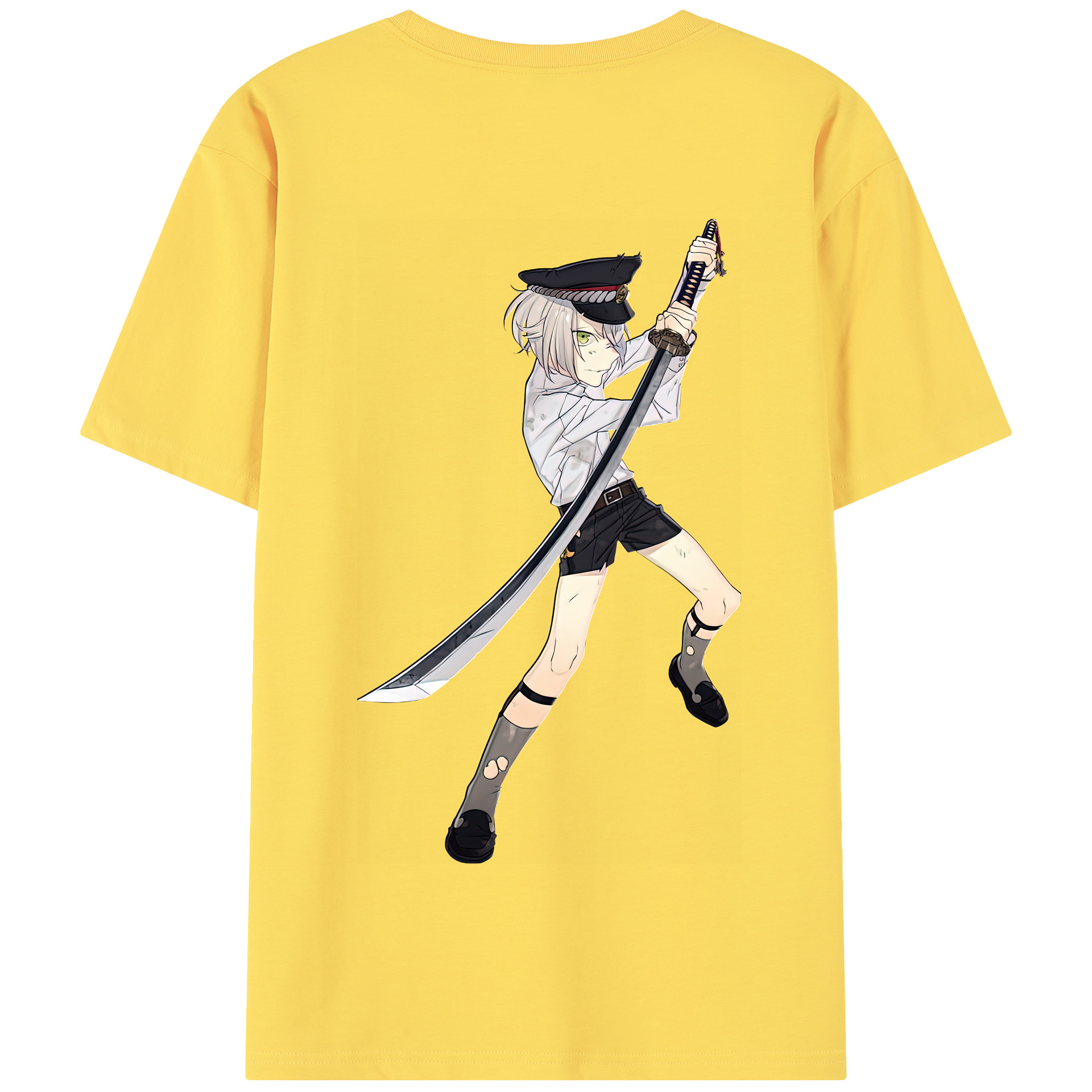 （画像用） 刀剣乱舞 Touken Ranbu 綿100％半袖Tシャツ（背面プリント）