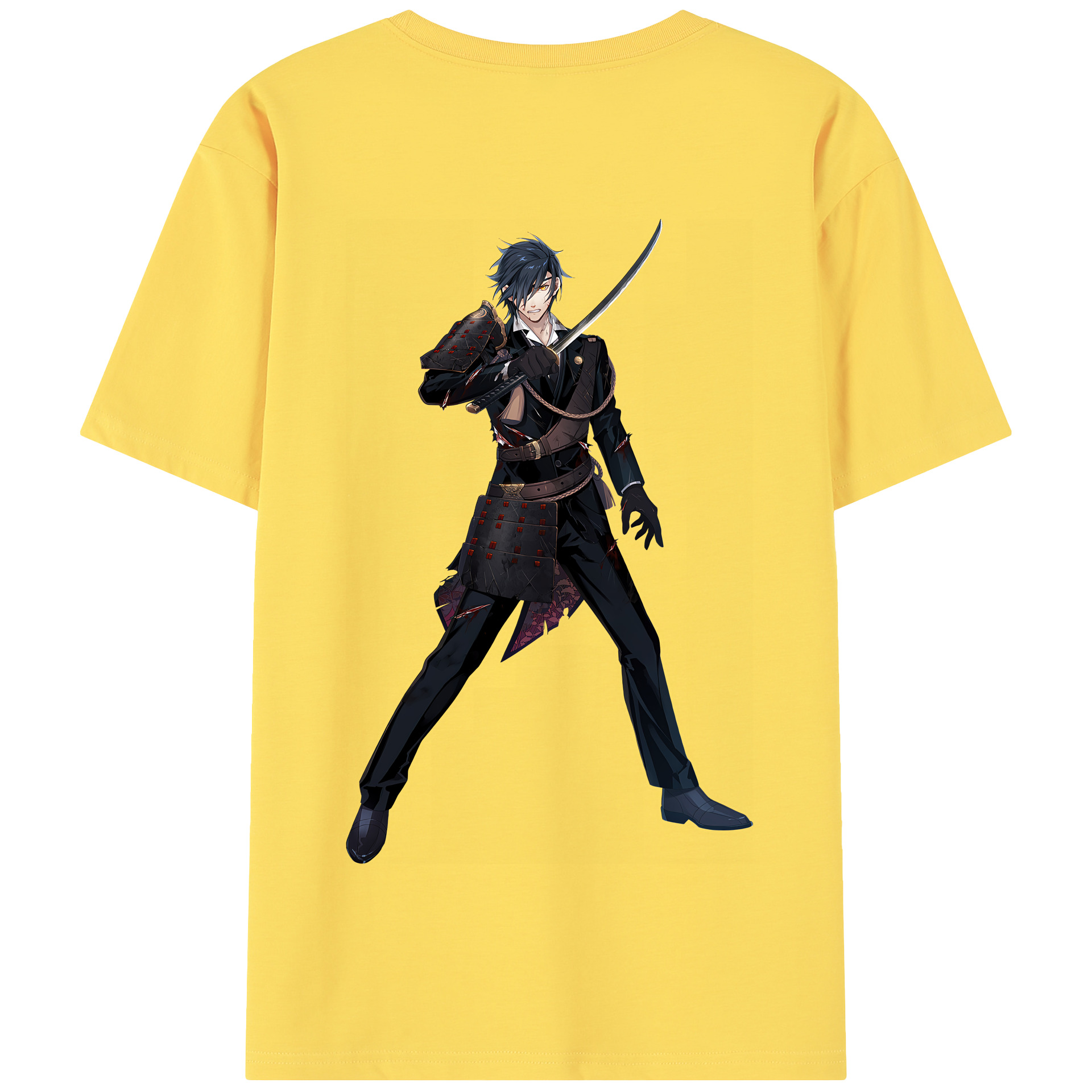 （画像用） 刀剣乱舞 Touken Ranbu 綿100％半袖Tシャツ（背面プリント）