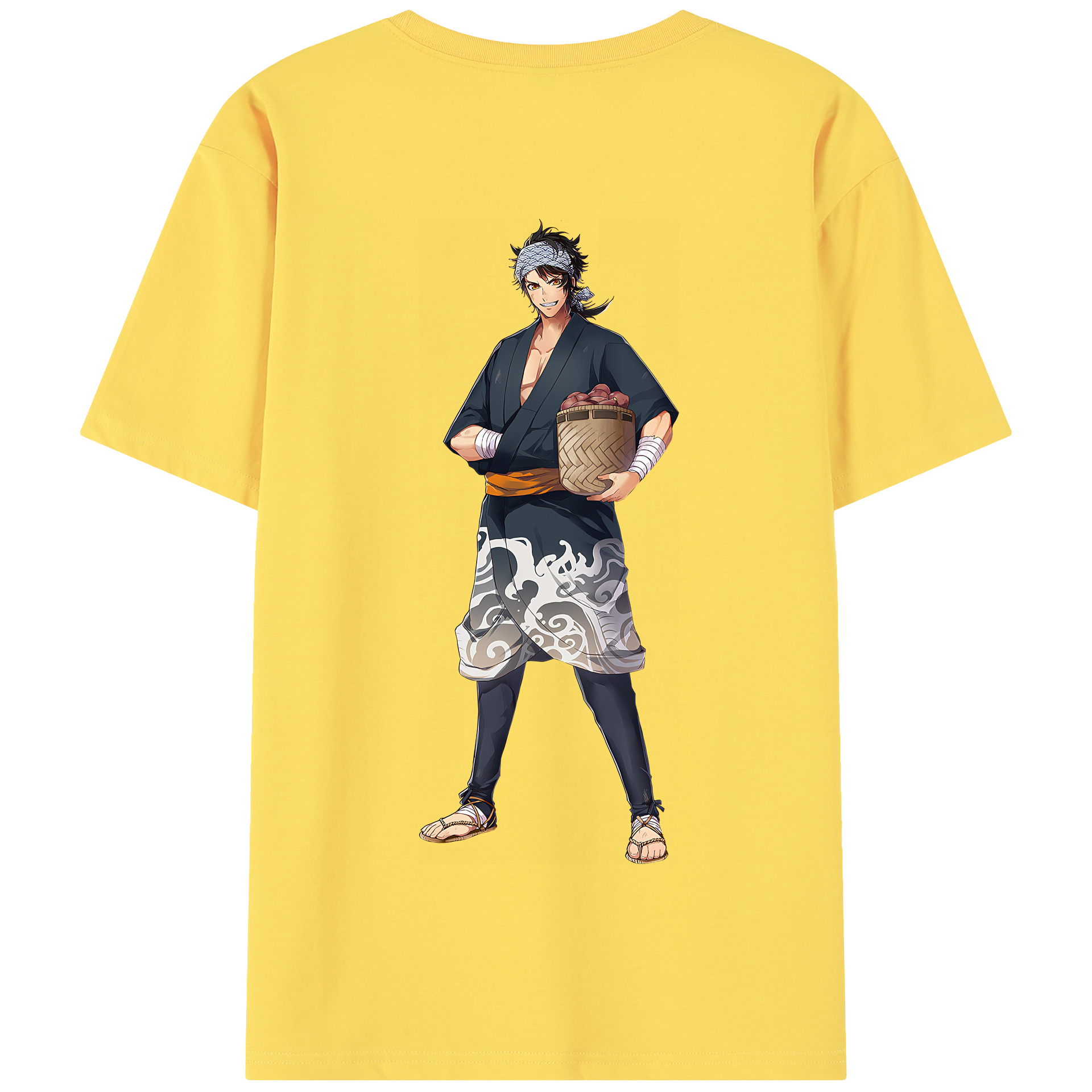 （画像用） 刀剣乱舞 Touken Ranbu 綿100％半袖Tシャツ（背面プリント）