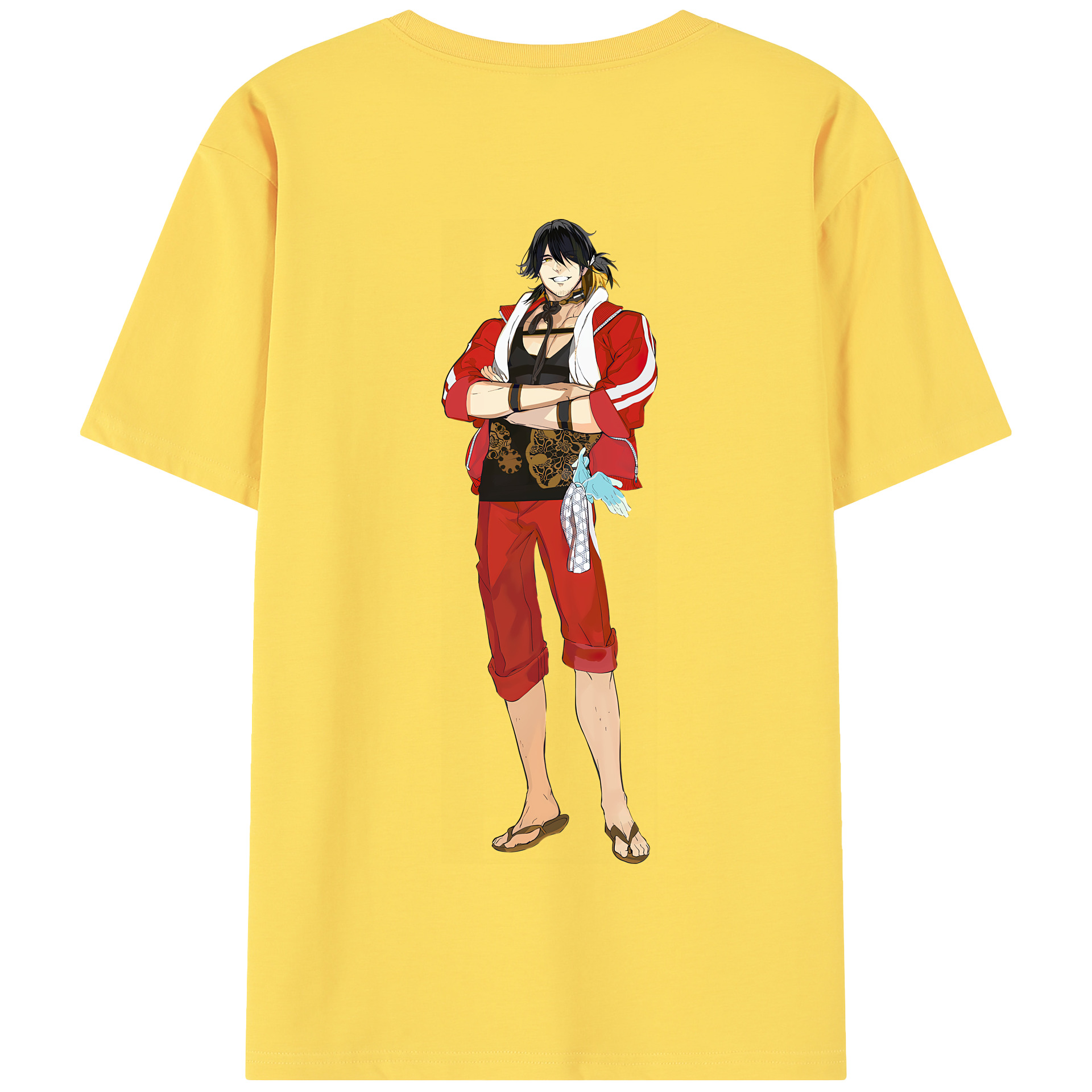 （画像用） 刀剣乱舞 Touken Ranbu 綿100％半袖Tシャツ（背面プリント）