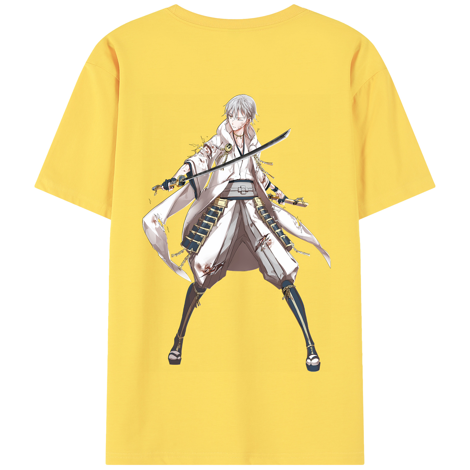 （画像用） 刀剣乱舞 Touken Ranbu 綿100％半袖Tシャツ（背面プリント）