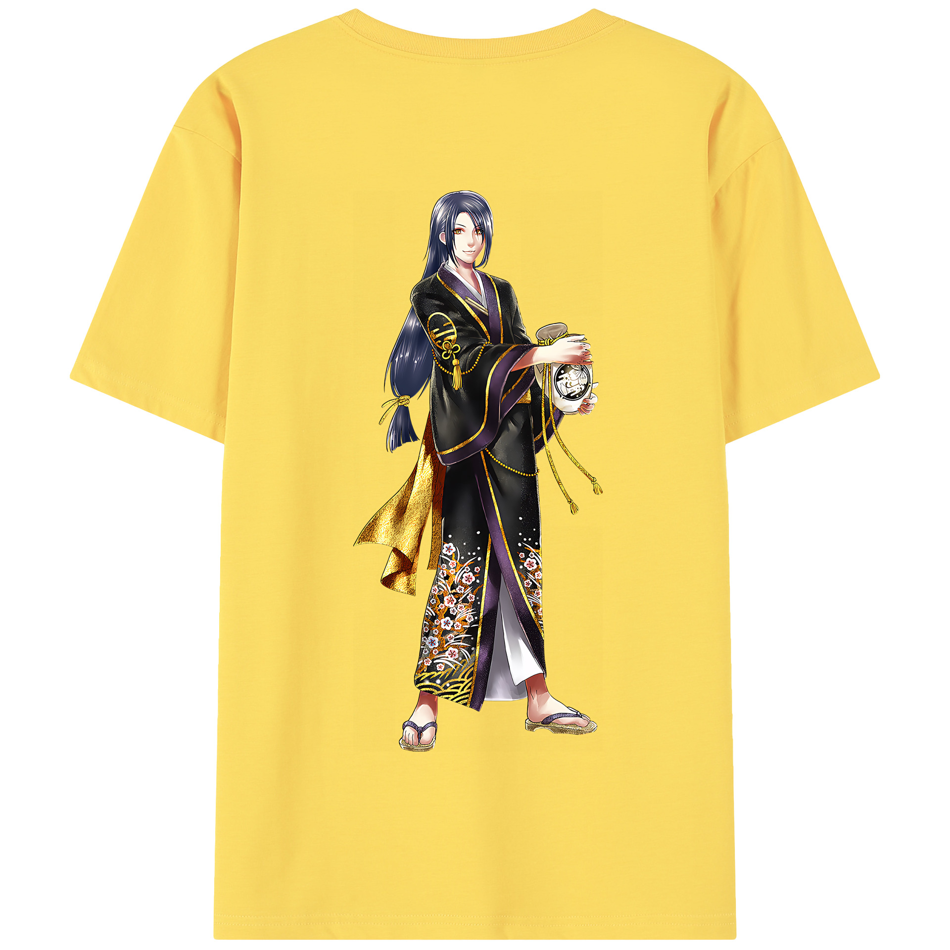 （画像用） 刀剣乱舞 Touken Ranbu 綿100％半袖Tシャツ（背面プリント）