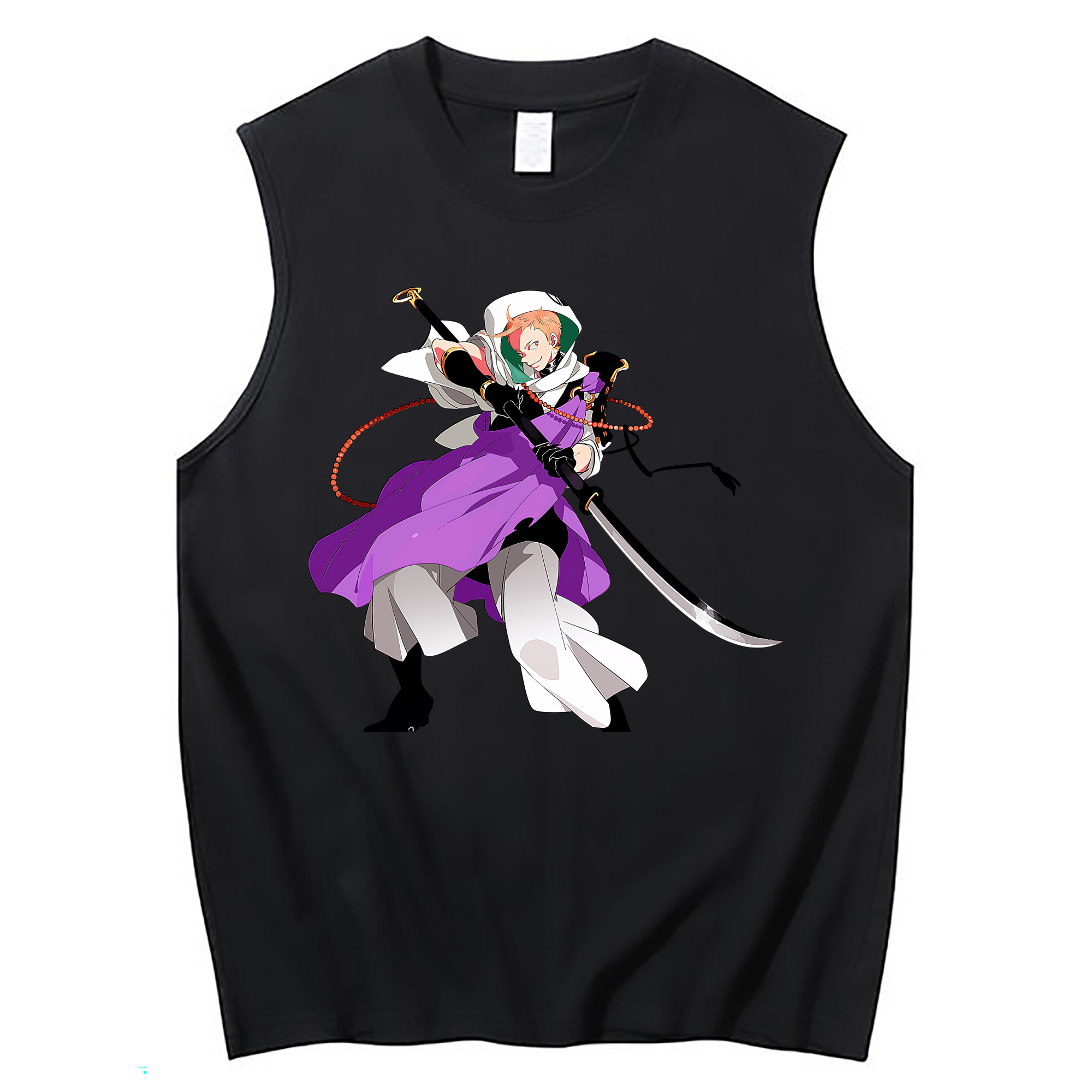 （画像用） 刀剣乱舞 Touken Ranbu コットン100％タンクトップ（フロントプリント）