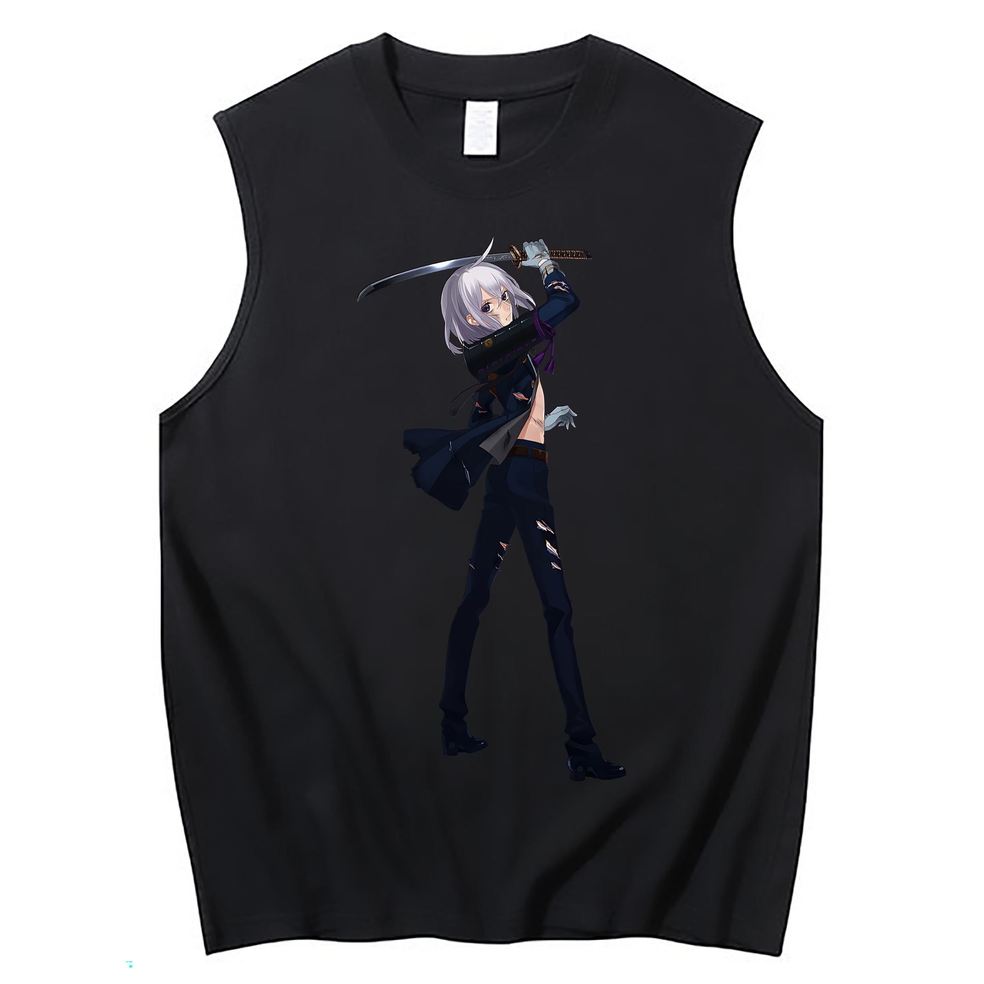 （画像用） 刀剣乱舞 Touken Ranbu コットン100％タンクトップ（フロントプリント）