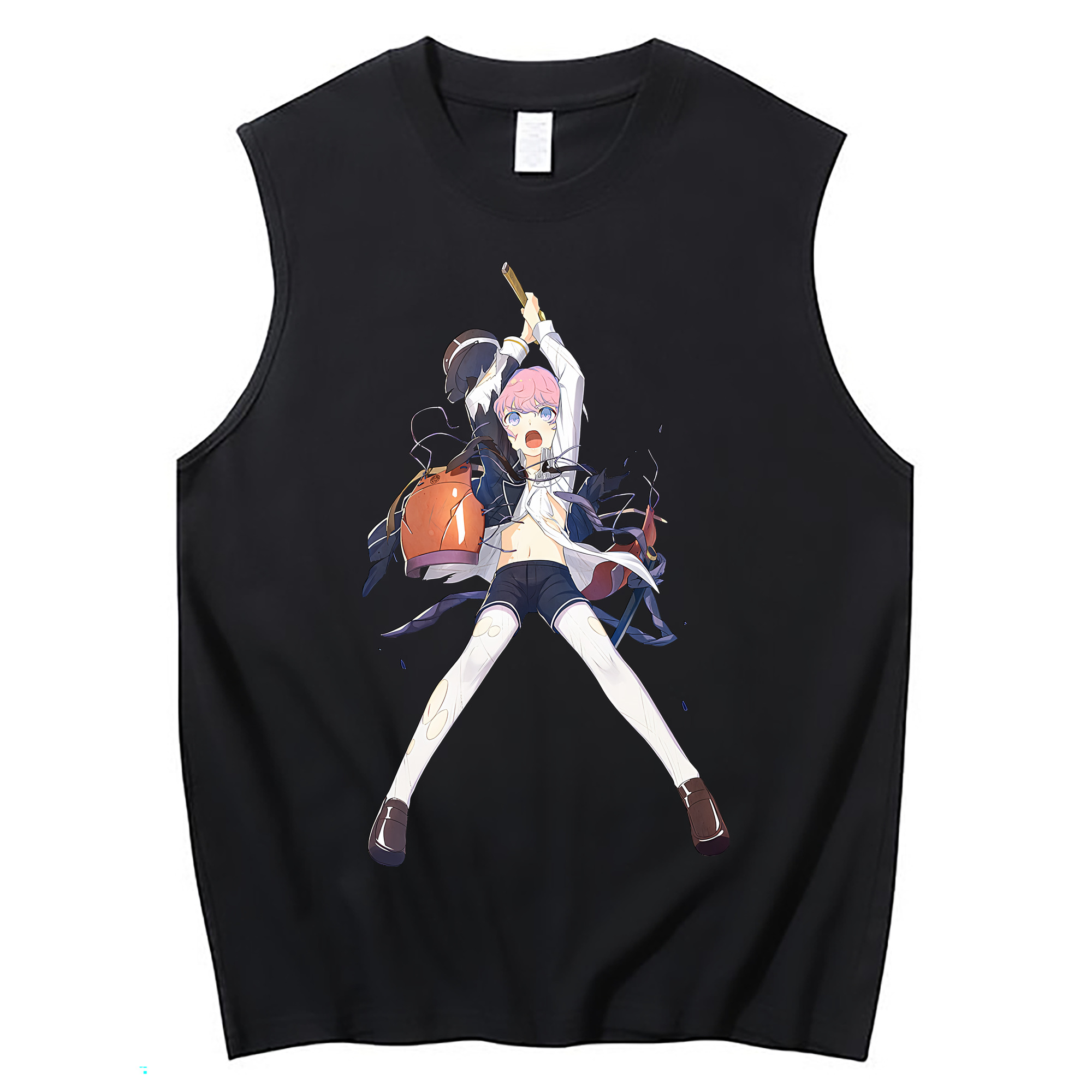 （画像用） 刀剣乱舞 Touken Ranbu コットン100％タンクトップ（フロントプリント）