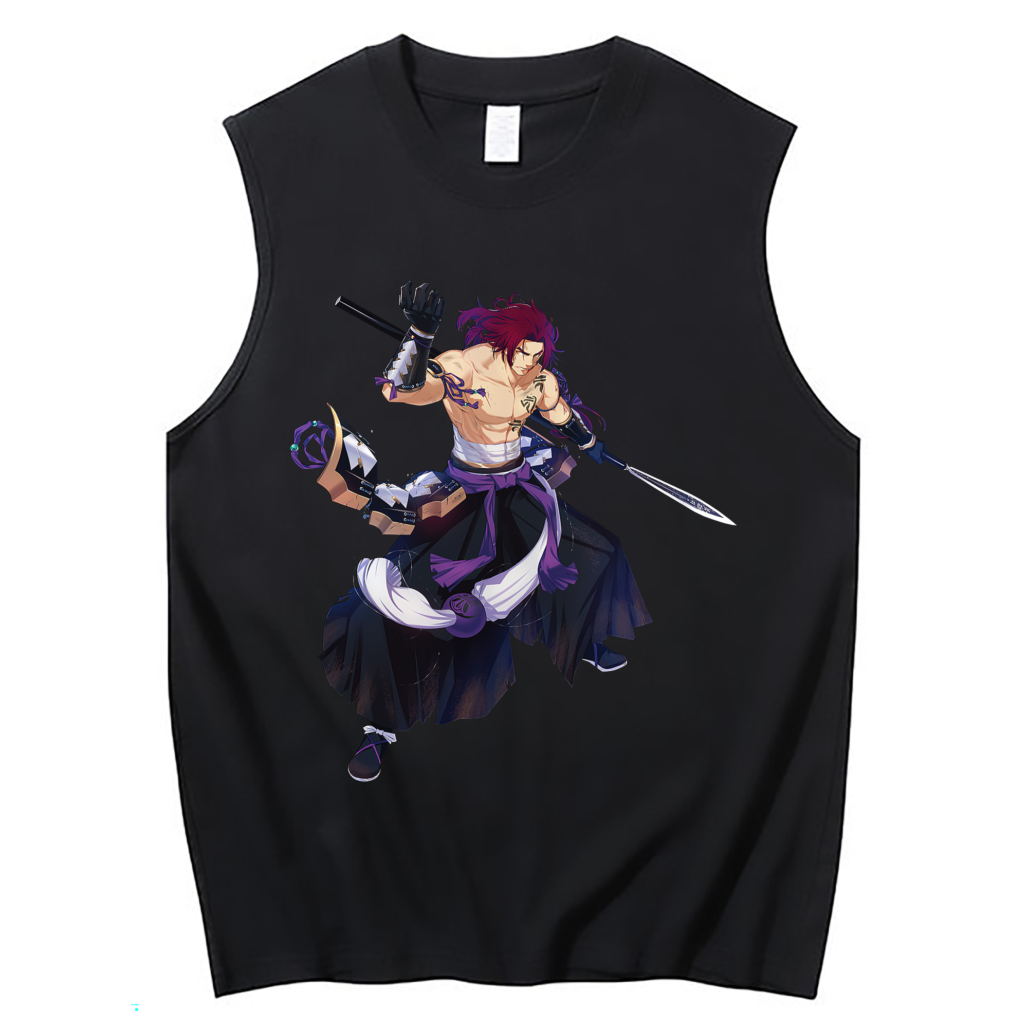 （画像用） 刀剣乱舞 Touken Ranbu コットン100％タンクトップ（フロントプリント）