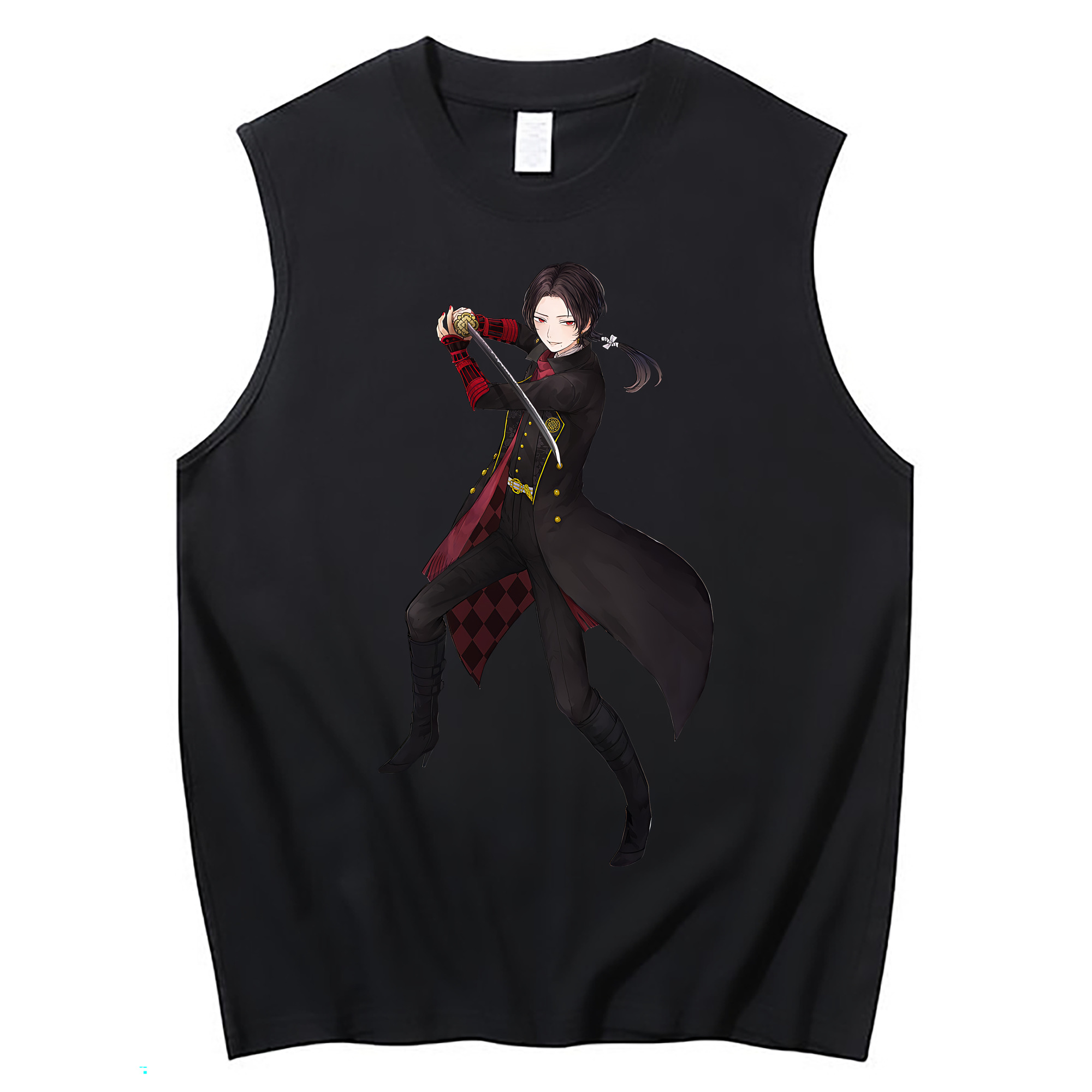 （画像用） 刀剣乱舞 Touken Ranbu コットン100％タンクトップ（フロントプリント）