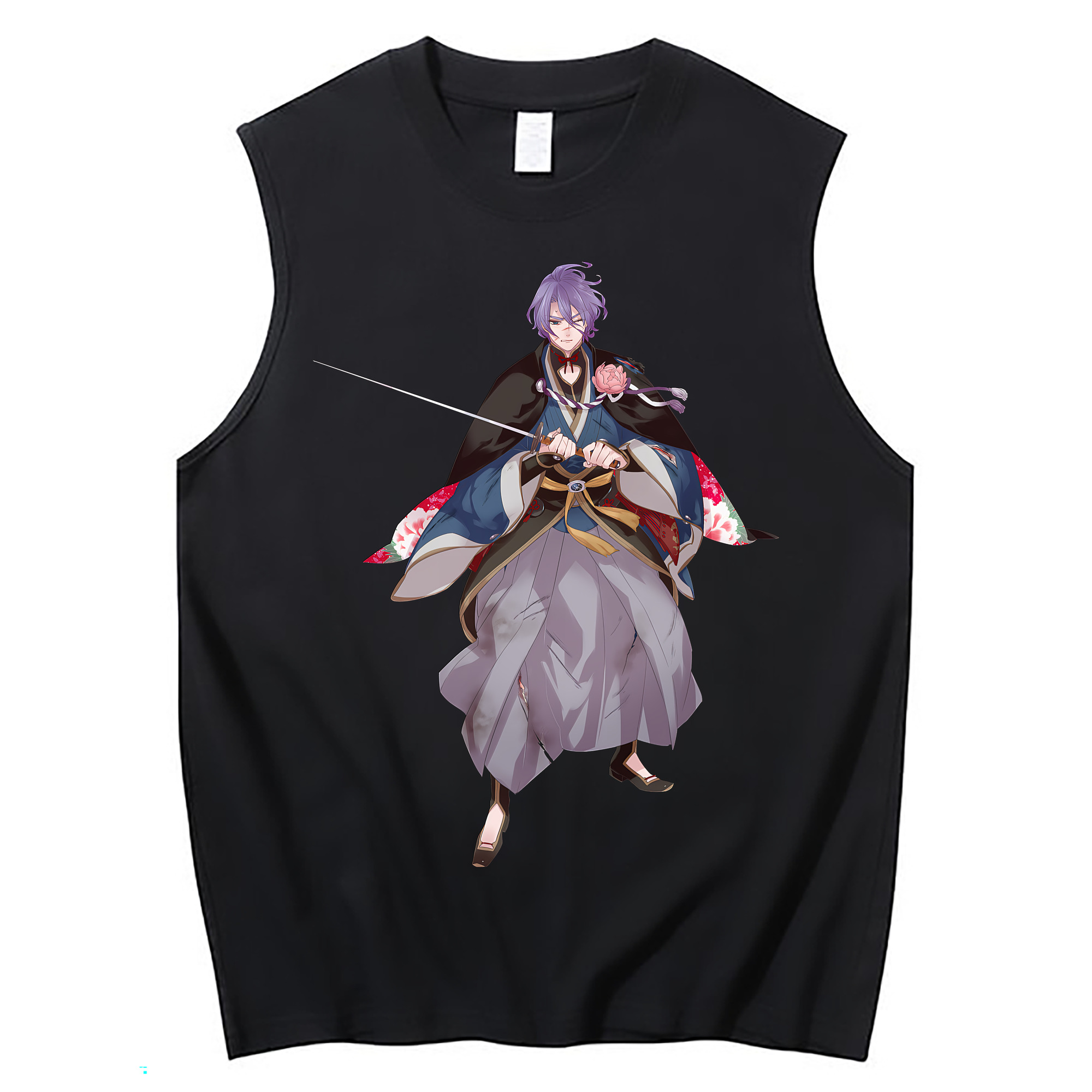 （画像用） 刀剣乱舞 Touken Ranbu コットン100％タンクトップ（フロントプリント）