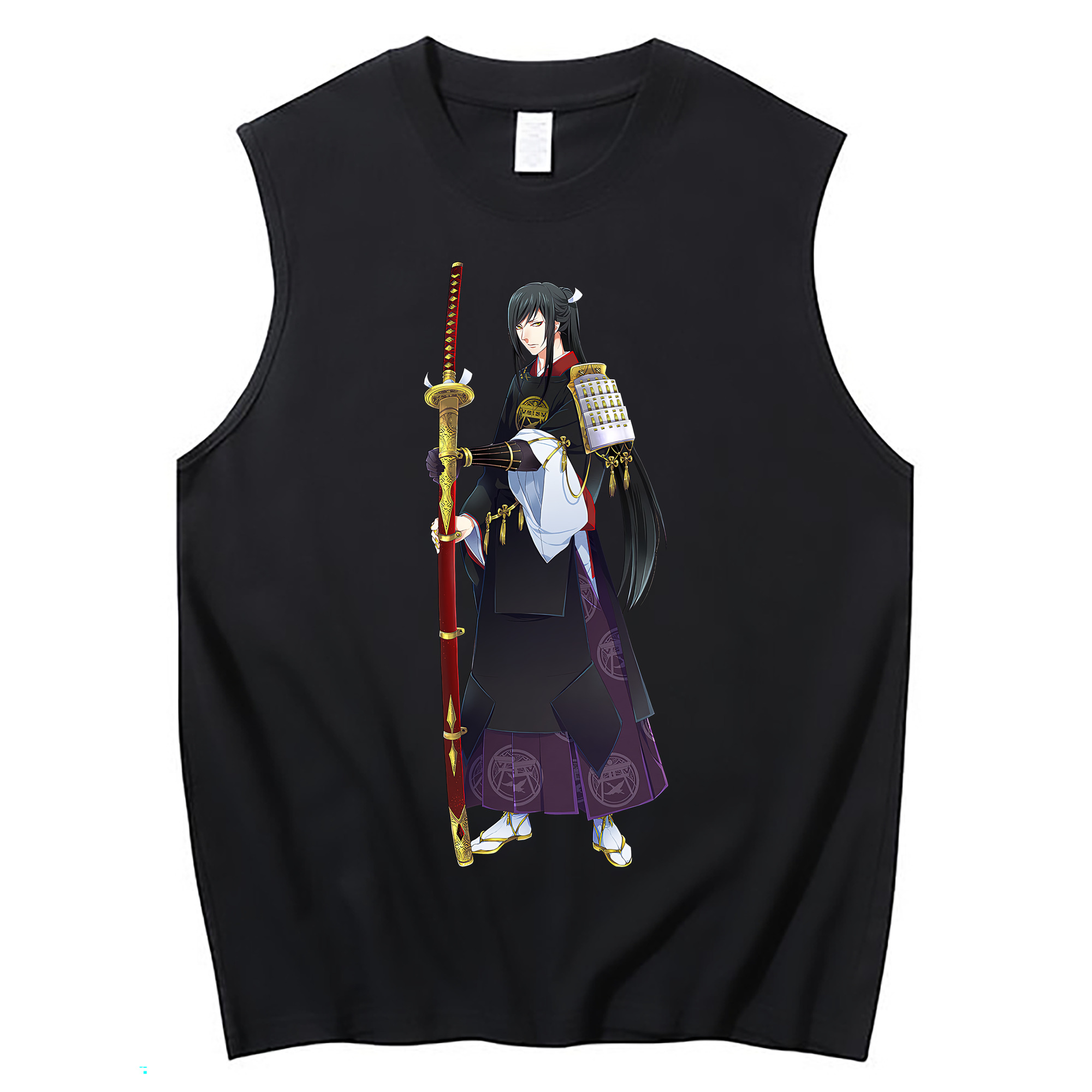 （画像用） 刀剣乱舞 Touken Ranbu コットン100％タンクトップ（フロントプリント）