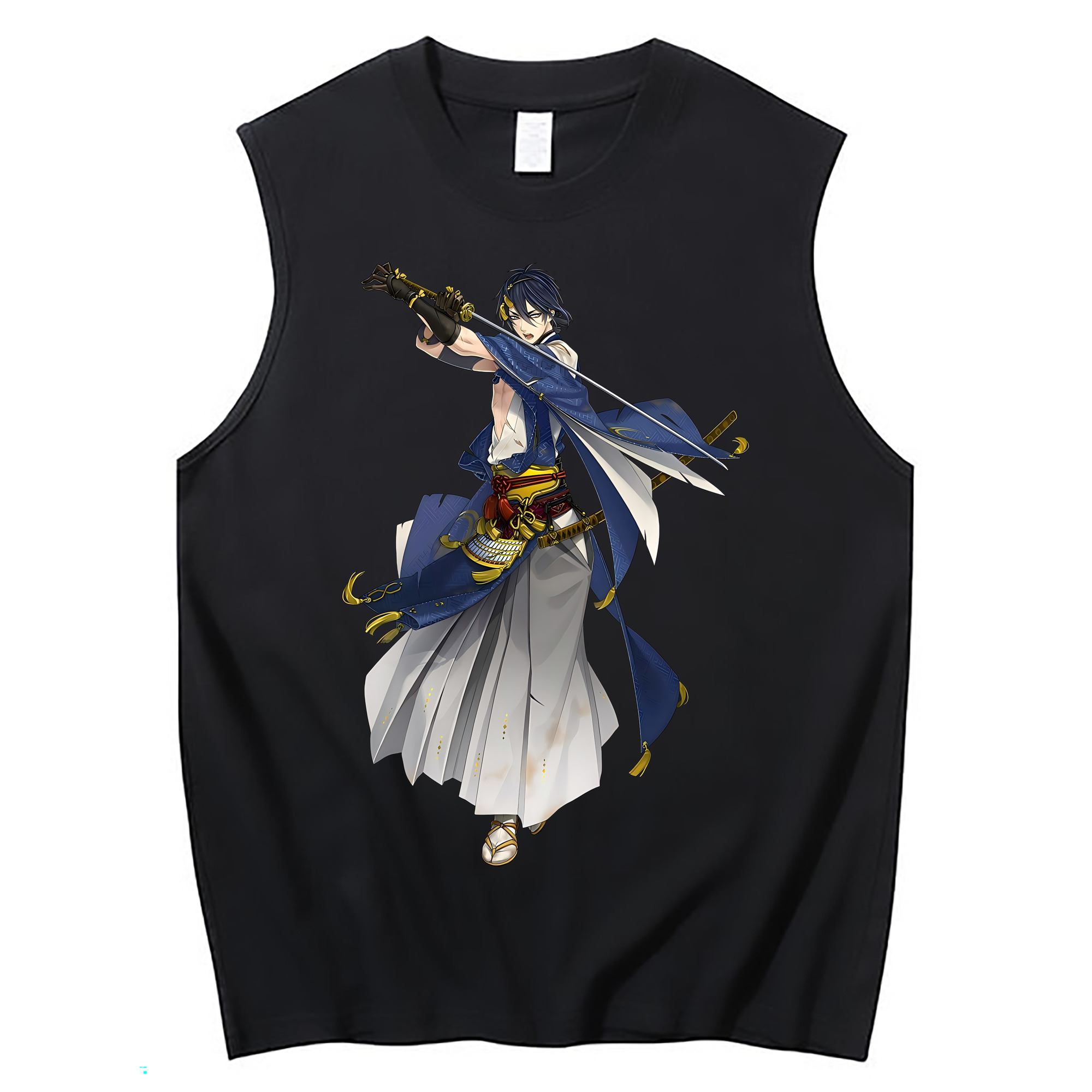 （画像用） 刀剣乱舞 Touken Ranbu コットン100％タンクトップ（フロントプリント）