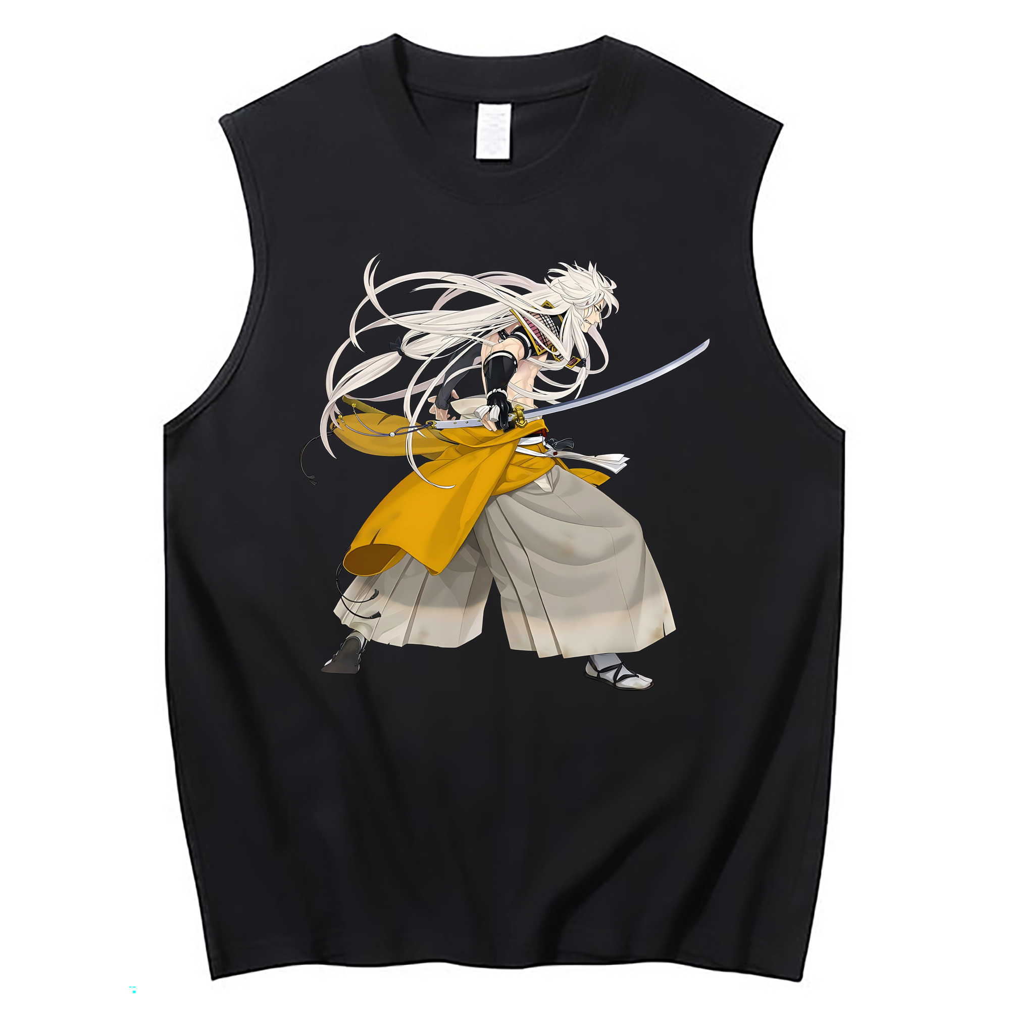 （画像用） 刀剣乱舞 Touken Ranbu コットン100％タンクトップ（フロントプリント）