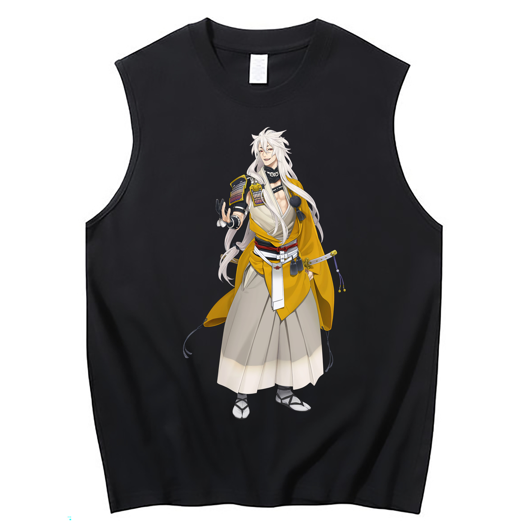 （画像用） 刀剣乱舞 Touken Ranbu コットン100％タンクトップ（フロントプリント）