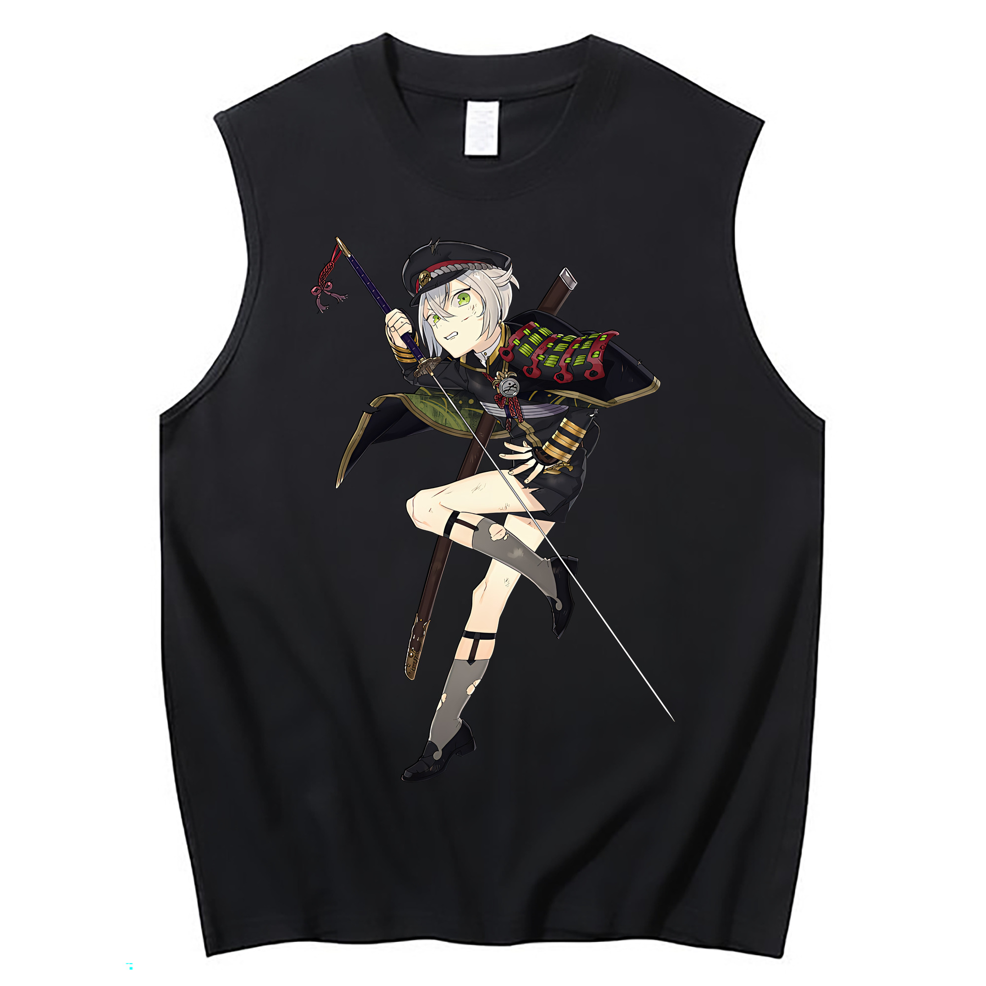 （画像用） 刀剣乱舞 Touken Ranbu コットン100％タンクトップ（フロントプリント）