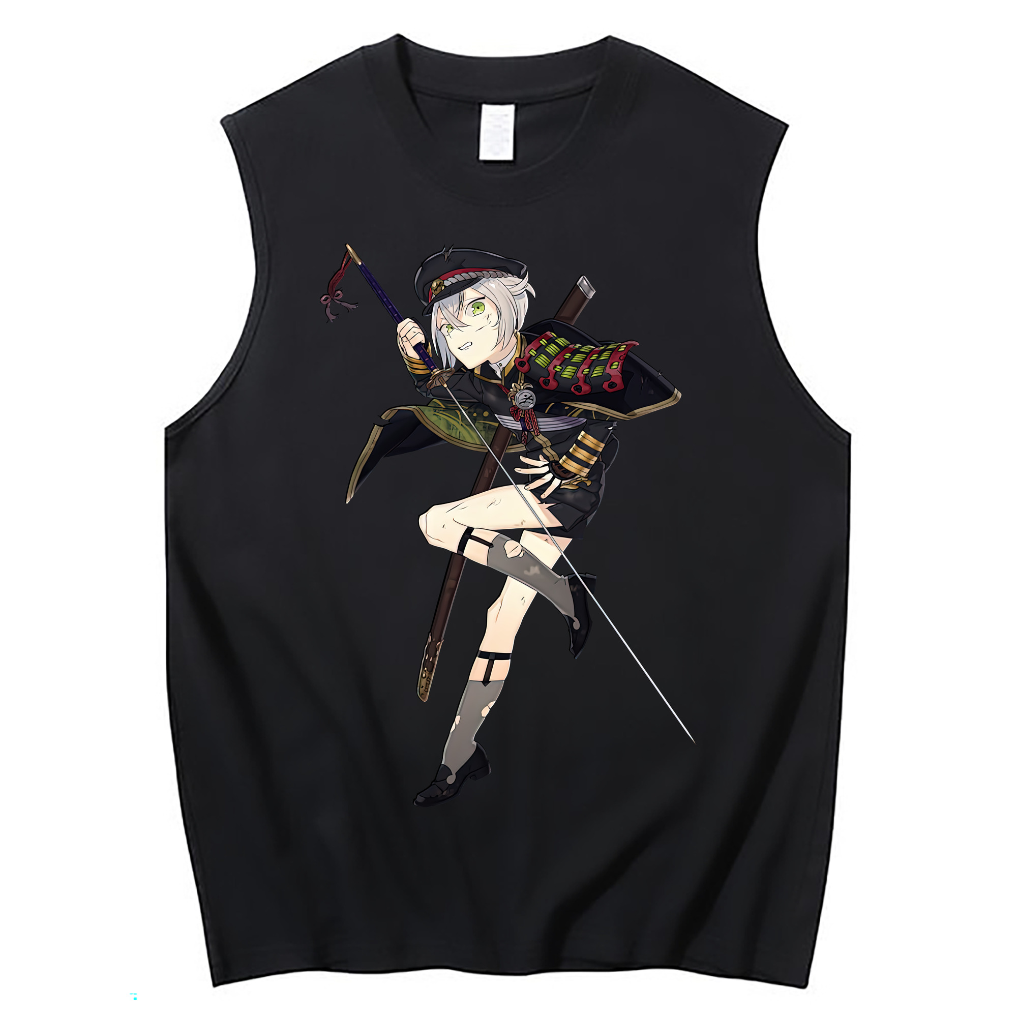 （画像用） 刀剣乱舞 Touken Ranbu コットン100％タンクトップ（フロントプリント）