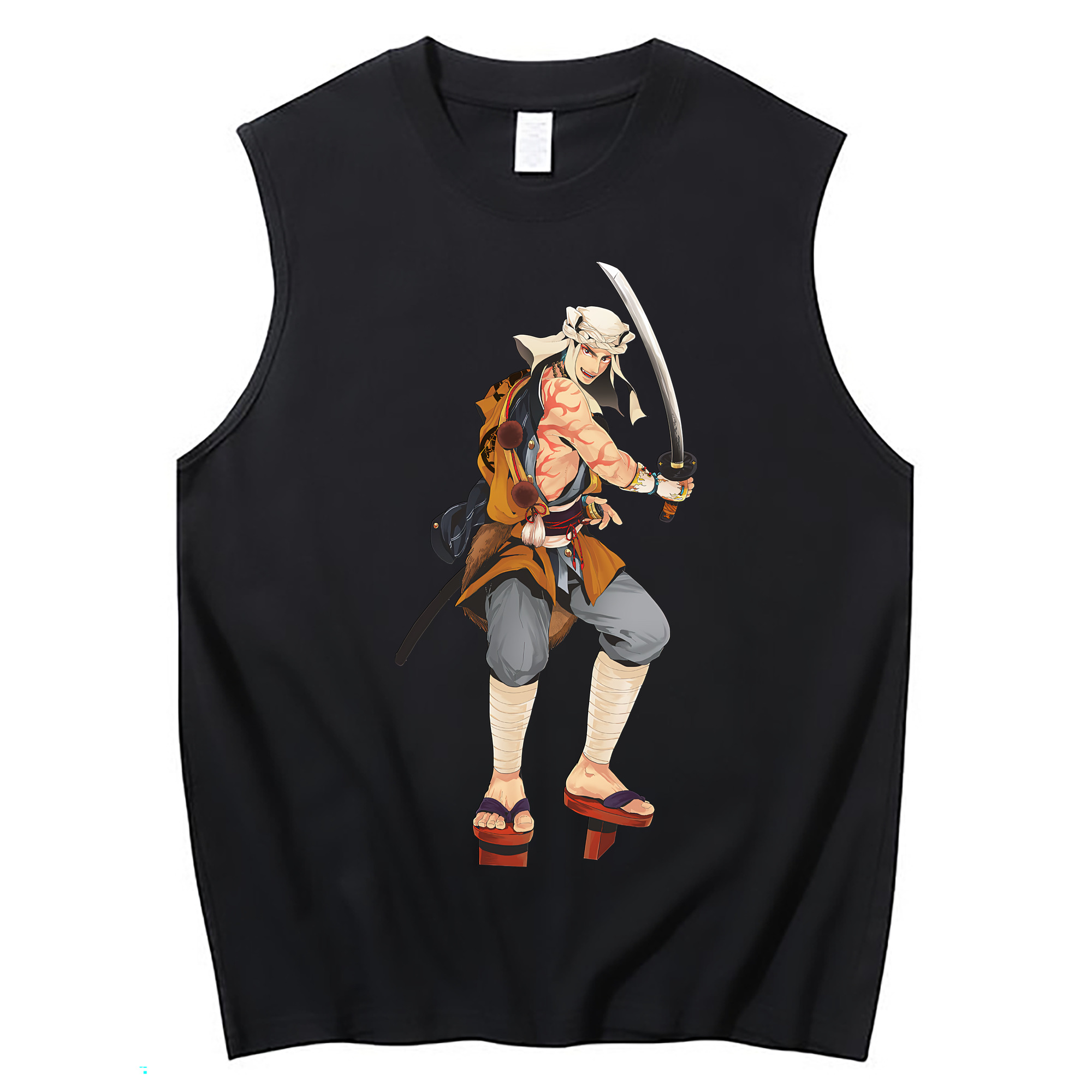 （画像用） 刀剣乱舞 Touken Ranbu コットン100％タンクトップ（フロントプリント）