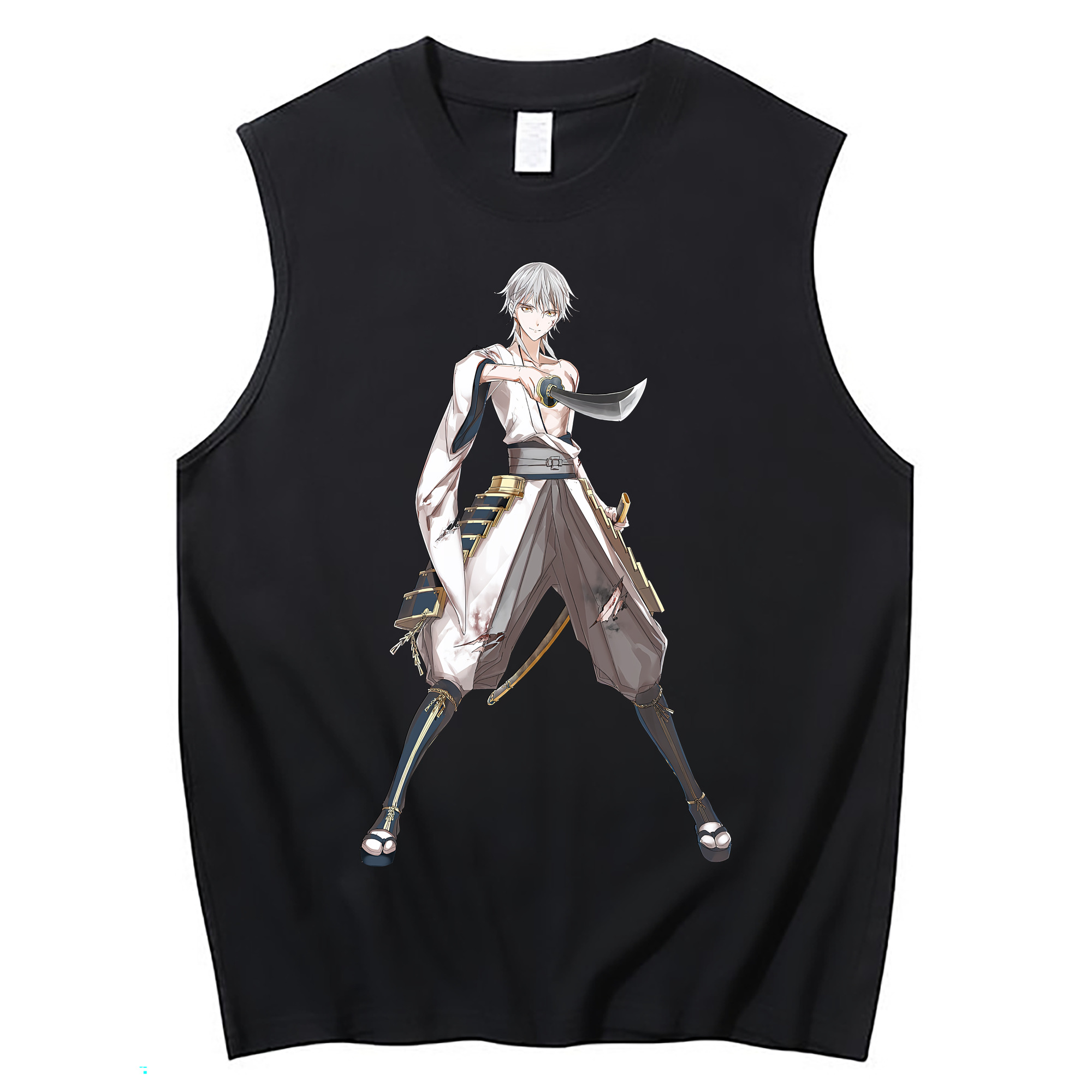 （画像用） 刀剣乱舞 Touken Ranbu コットン100％タンクトップ（フロントプリント）