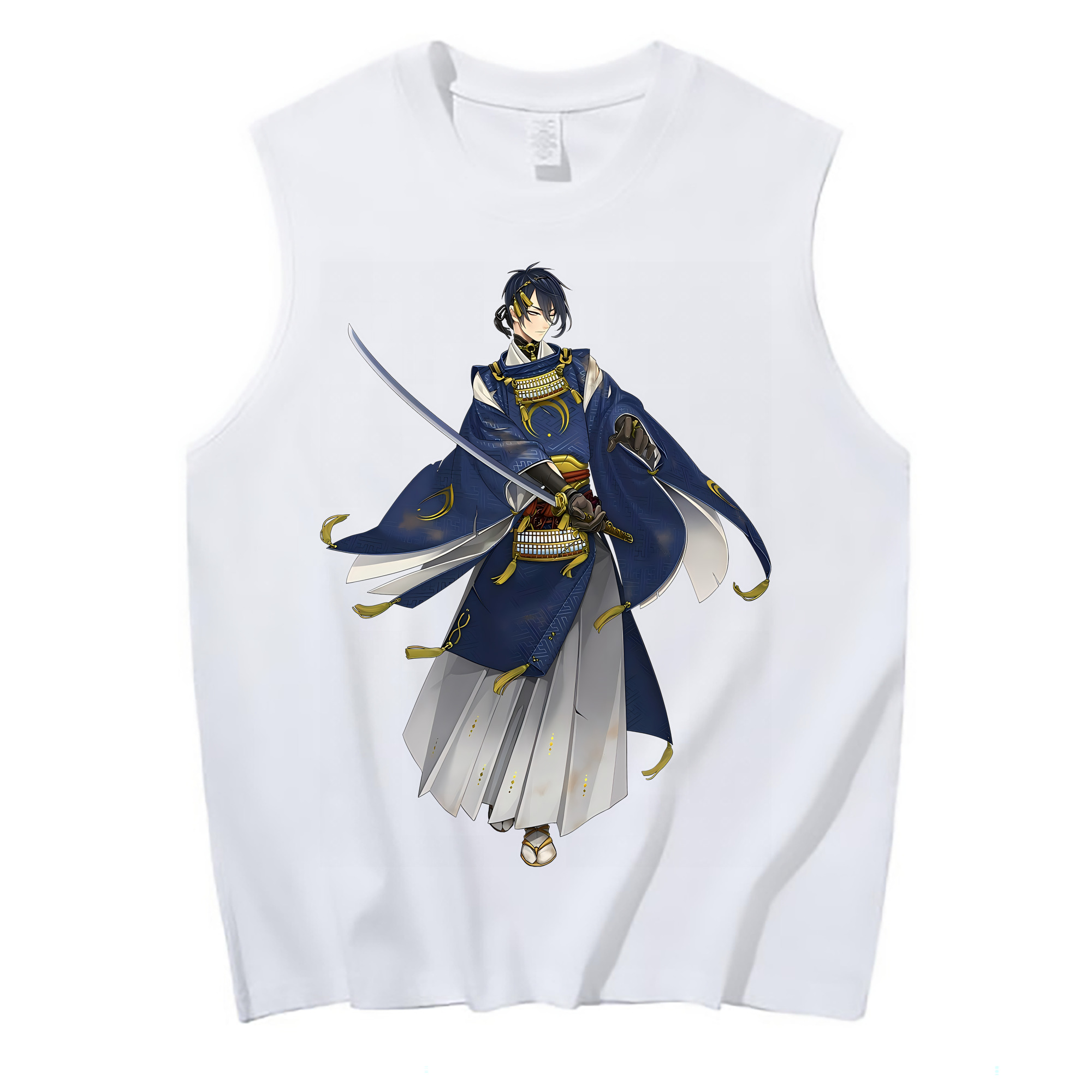 （画像用） 刀剣乱舞 Touken Ranbu コットン100％タンクトップ（フロントプリント）