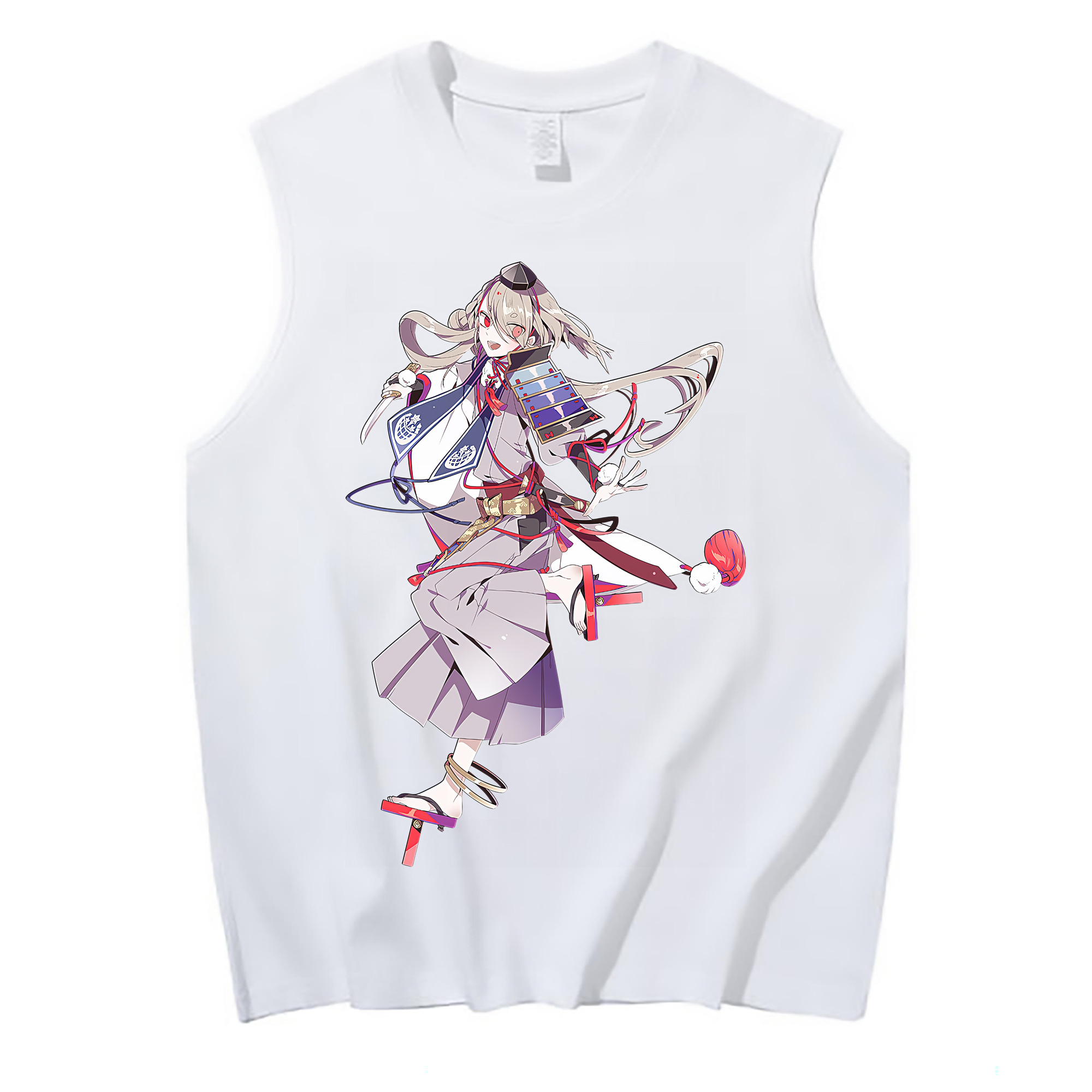 （画像用） 刀剣乱舞 Touken Ranbu コットン100％タンクトップ（フロントプリント）