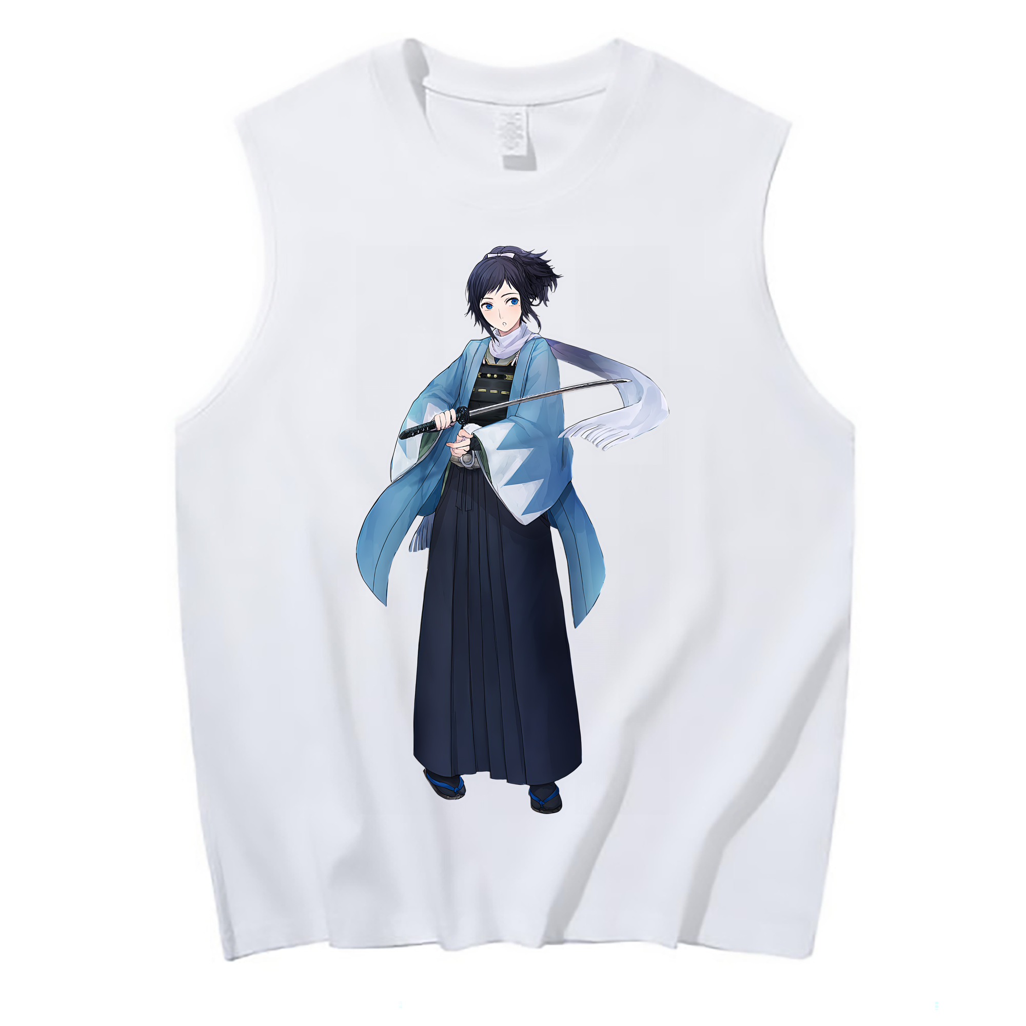 （画像用） 刀剣乱舞 Touken Ranbu コットン100％タンクトップ（フロントプリント）